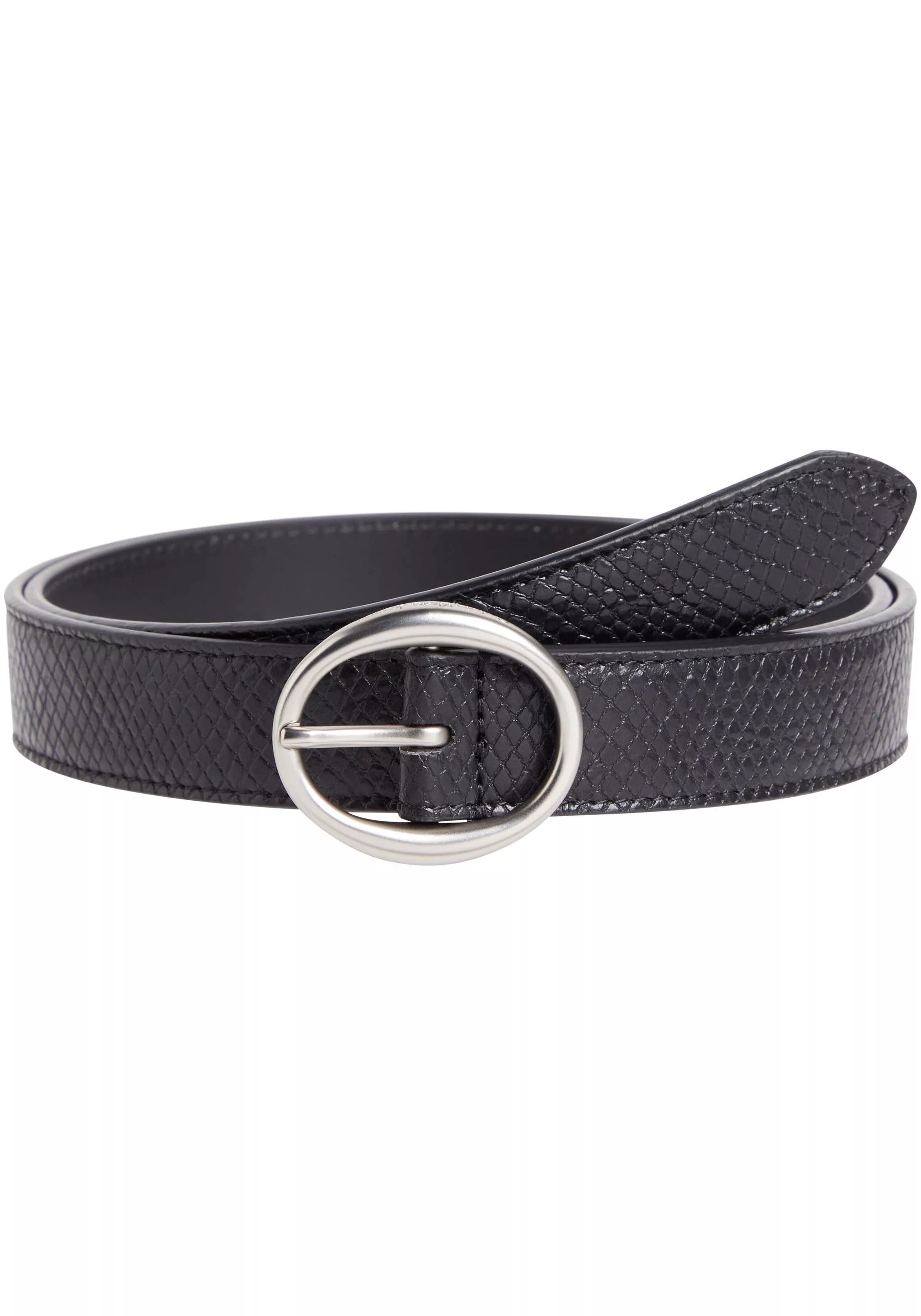 Calvin Klein Jeans Synthetikgürtel "CLASSIC ROUND LTHR BELT 25MM SN" günstig online kaufen