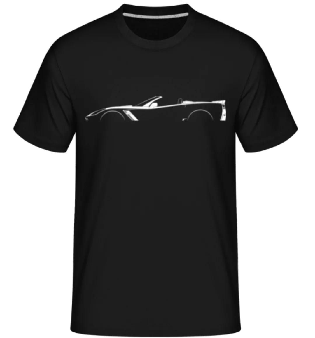 'Chevrolet Corvette C7 Z06' Silhouette · Shirtinator Männer T-Shirt günstig online kaufen