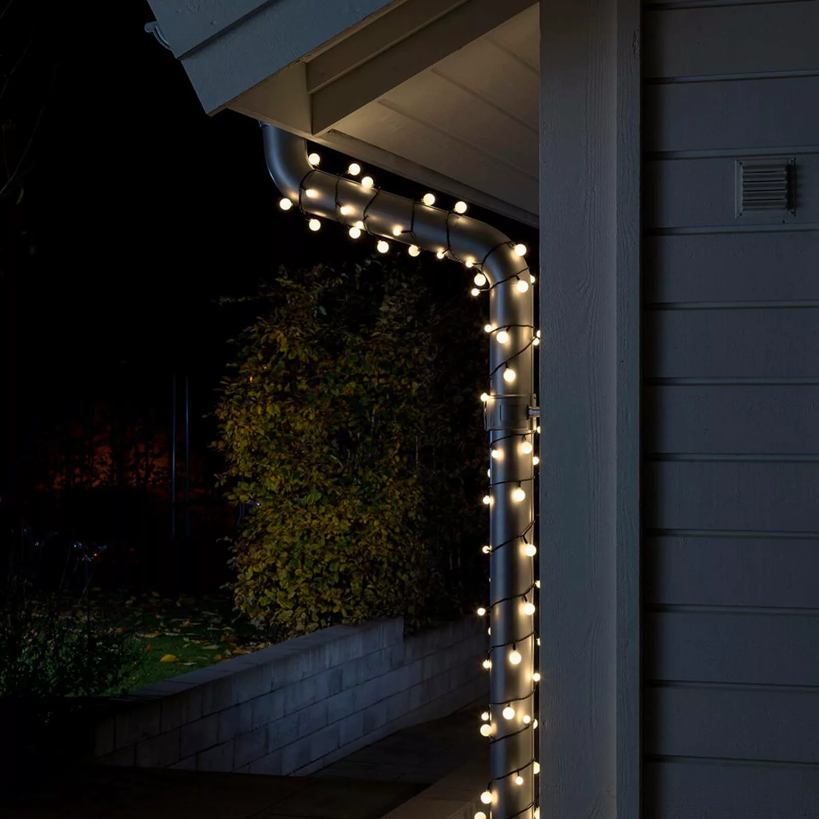 KONSTSMIDE LED-Lichterkette »Weihnachtsdeko aussen«, 80 St.-flammig, LED Gl günstig online kaufen