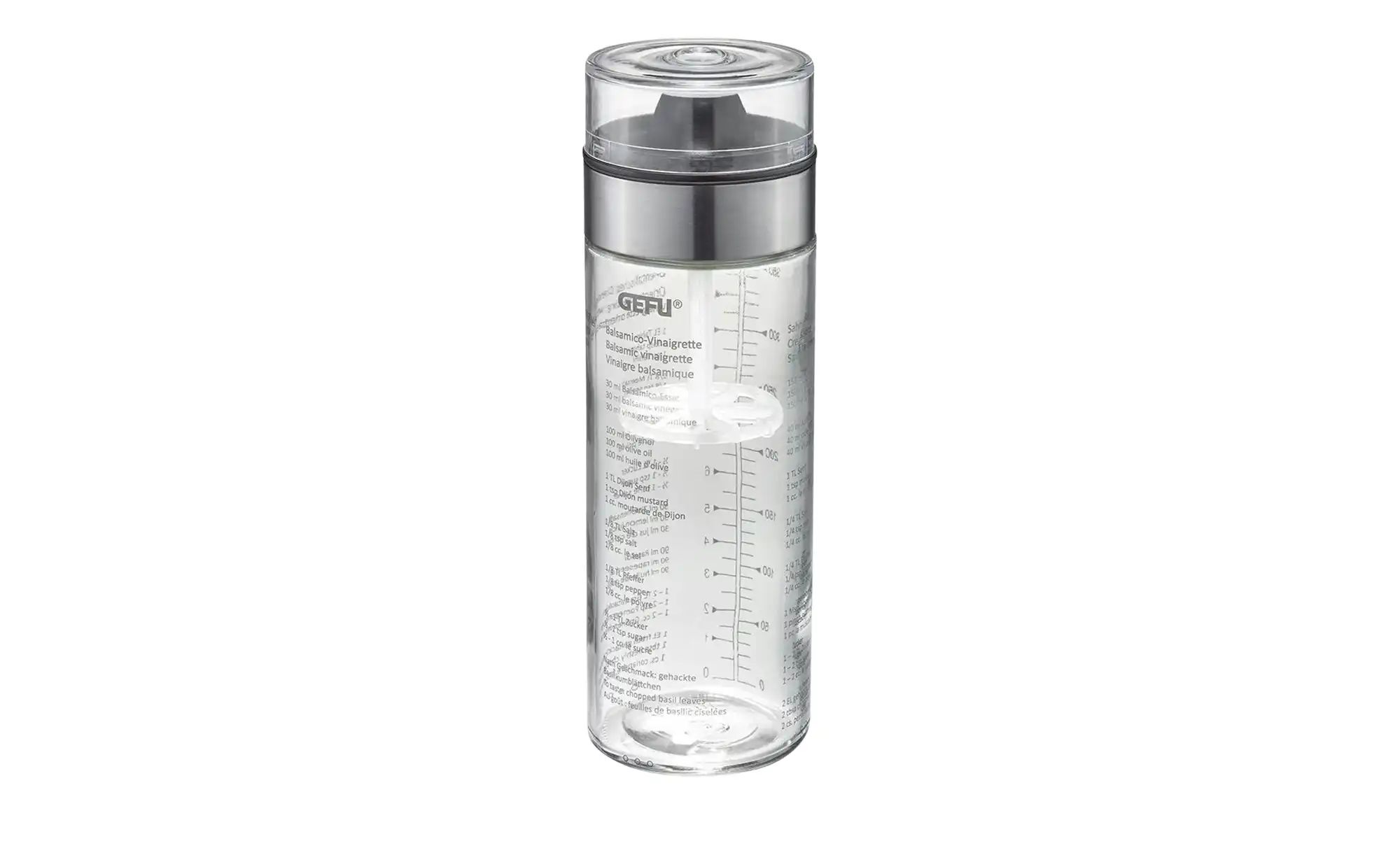 Gefu Dressingshaker  MIX ¦ transparent/klar ¦ Glas , Kunststoff, Edelstahl günstig online kaufen