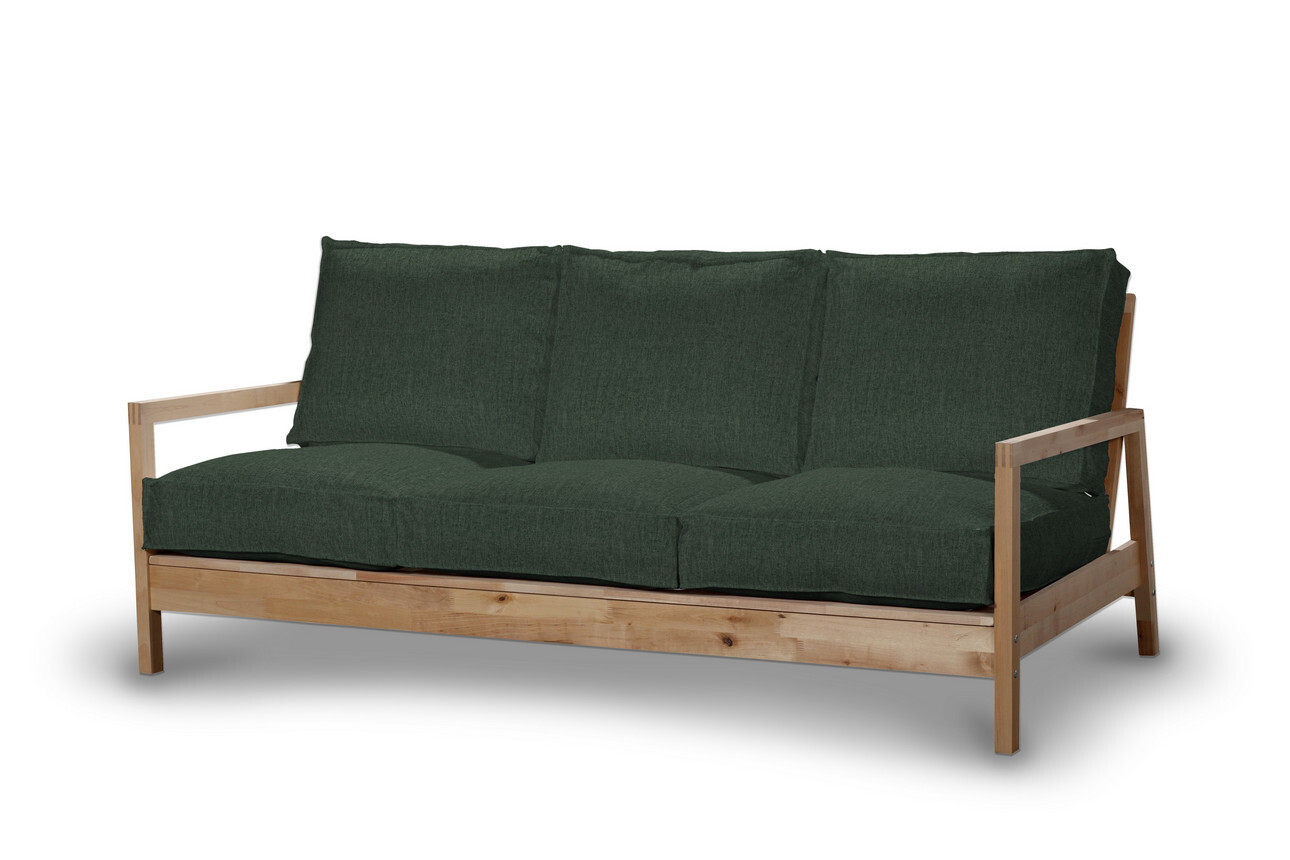 Bezug für Lillberg 3-Sitzer Sofa, dunkelgrün, Sofahusse, Lillberg 3-Sitzer, günstig online kaufen