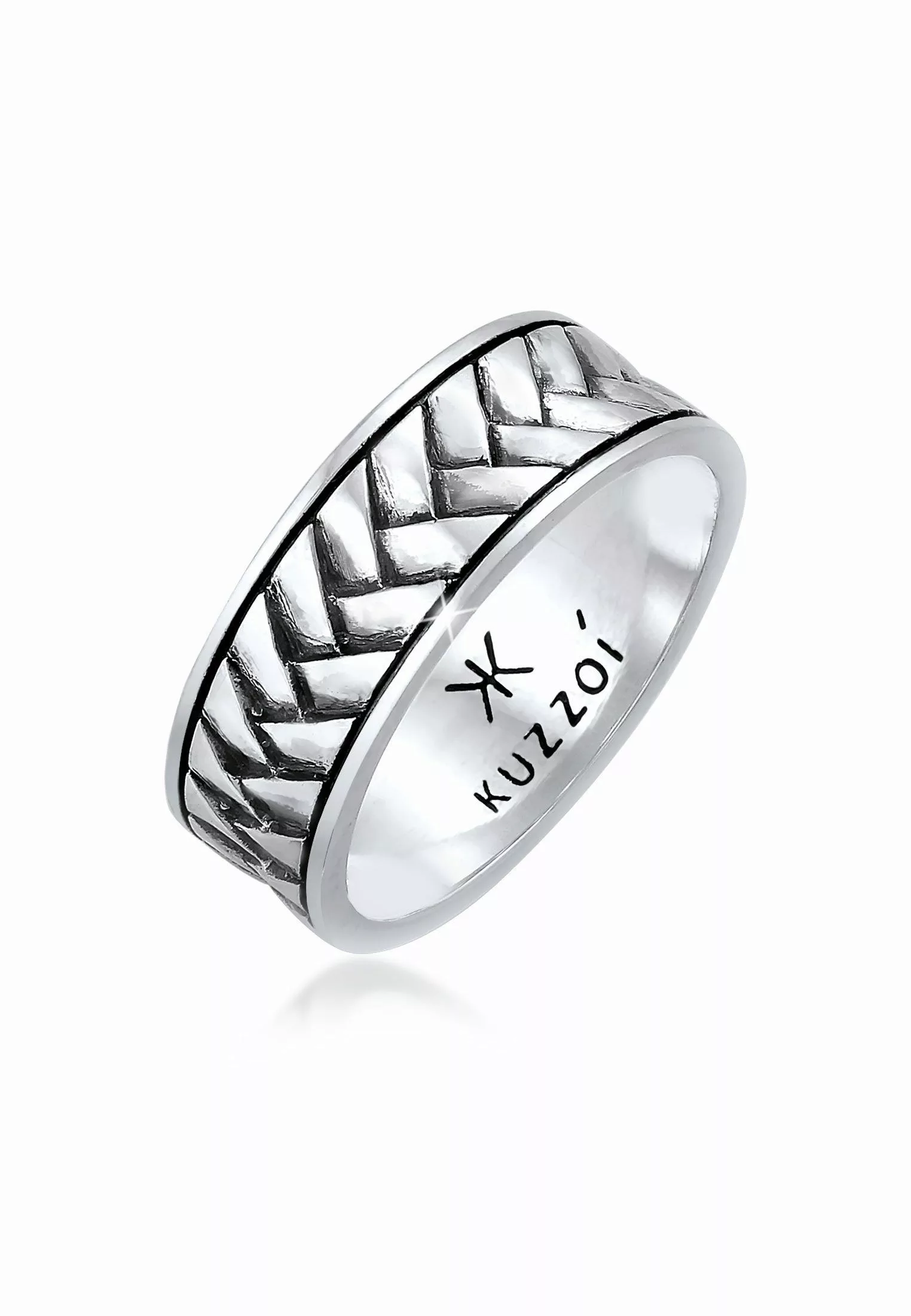 Kuzzoi Silberring Herren Bandring Used Vintage günstig online kaufen