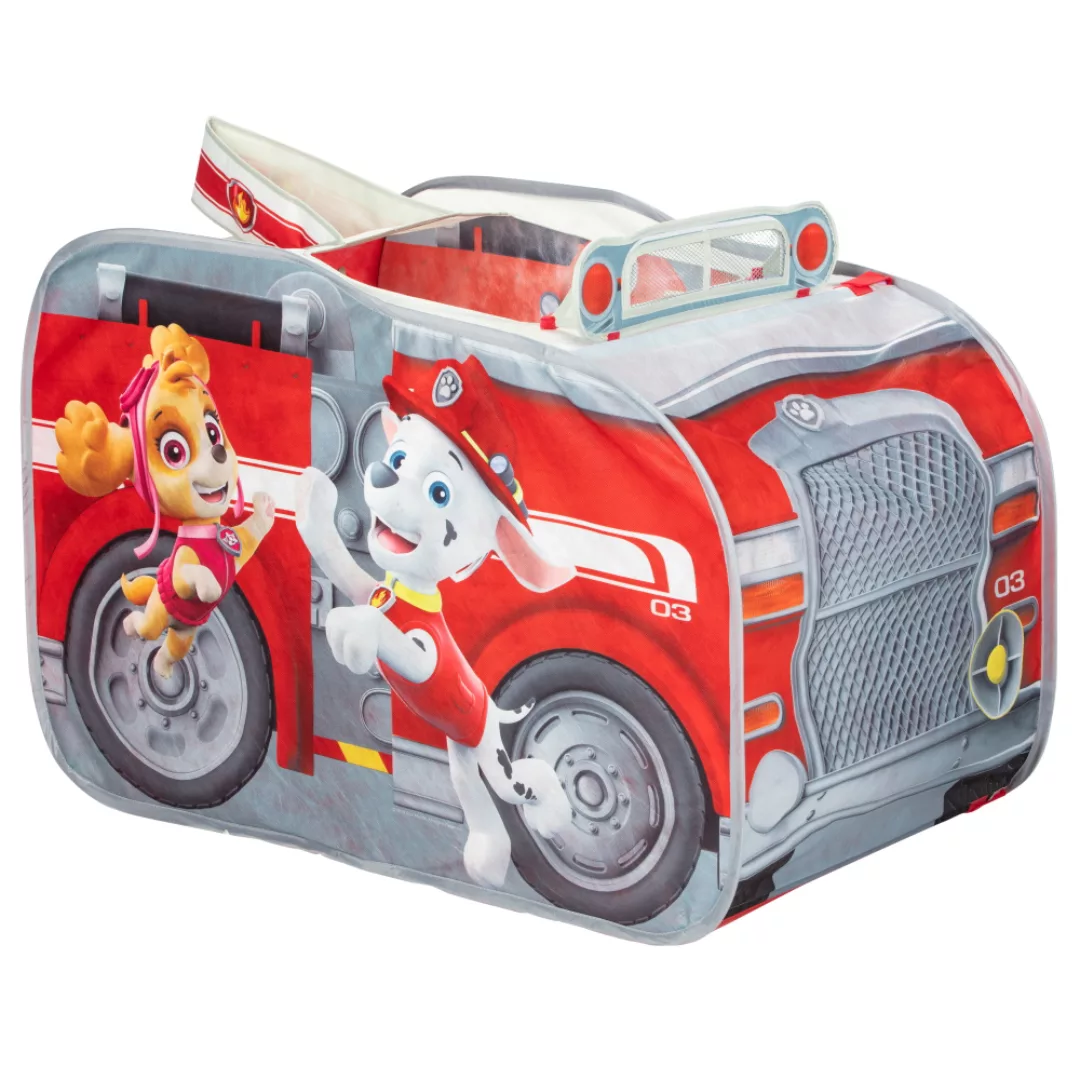 Paw Patrol: Pop-up-spielzelt – Marshalls Feuerwehrauto günstig online kaufen