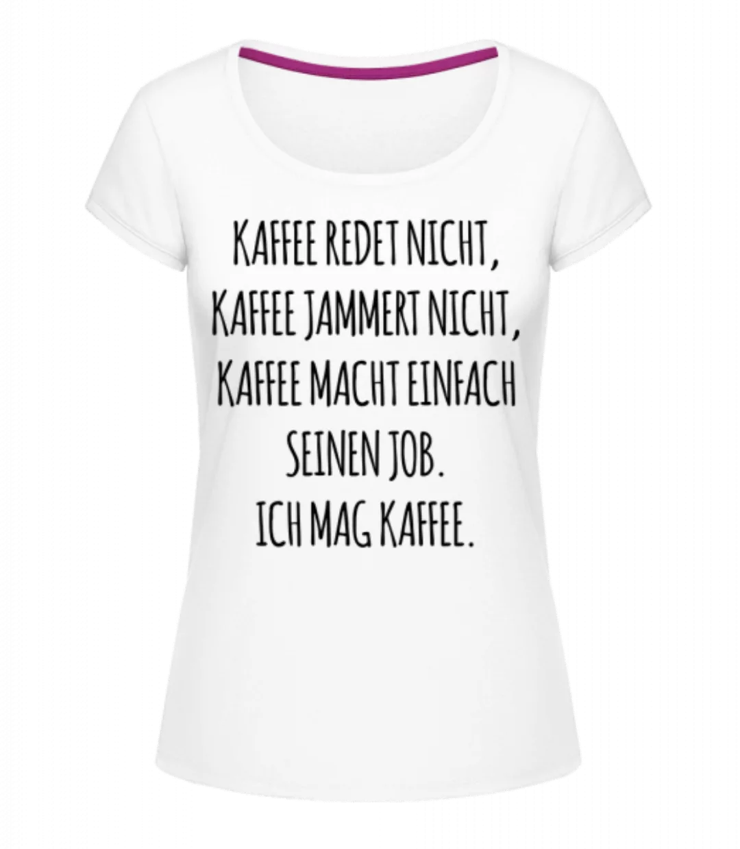 Ich Mag Kaffee · Frauen T-Shirt U-Ausschnitt günstig online kaufen