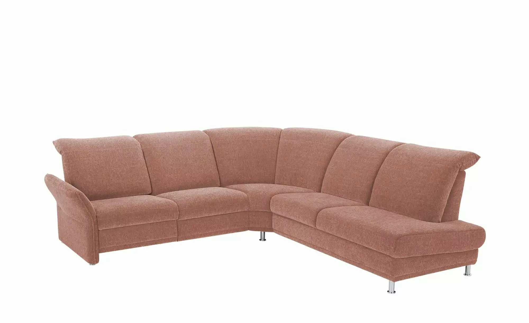 Polstermöbel Oelsa Ecksofa  Mallorca ¦ rosa/pink ¦ Maße (cm): B: 267 H: 92 günstig online kaufen