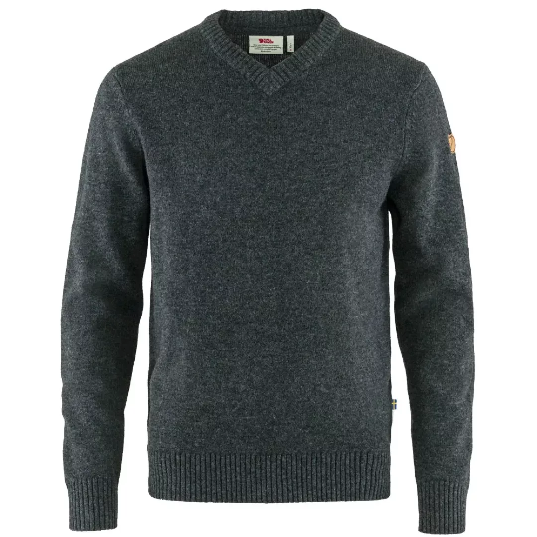 Fjaellraeven Oevik V-Neck Sweater Grey günstig online kaufen