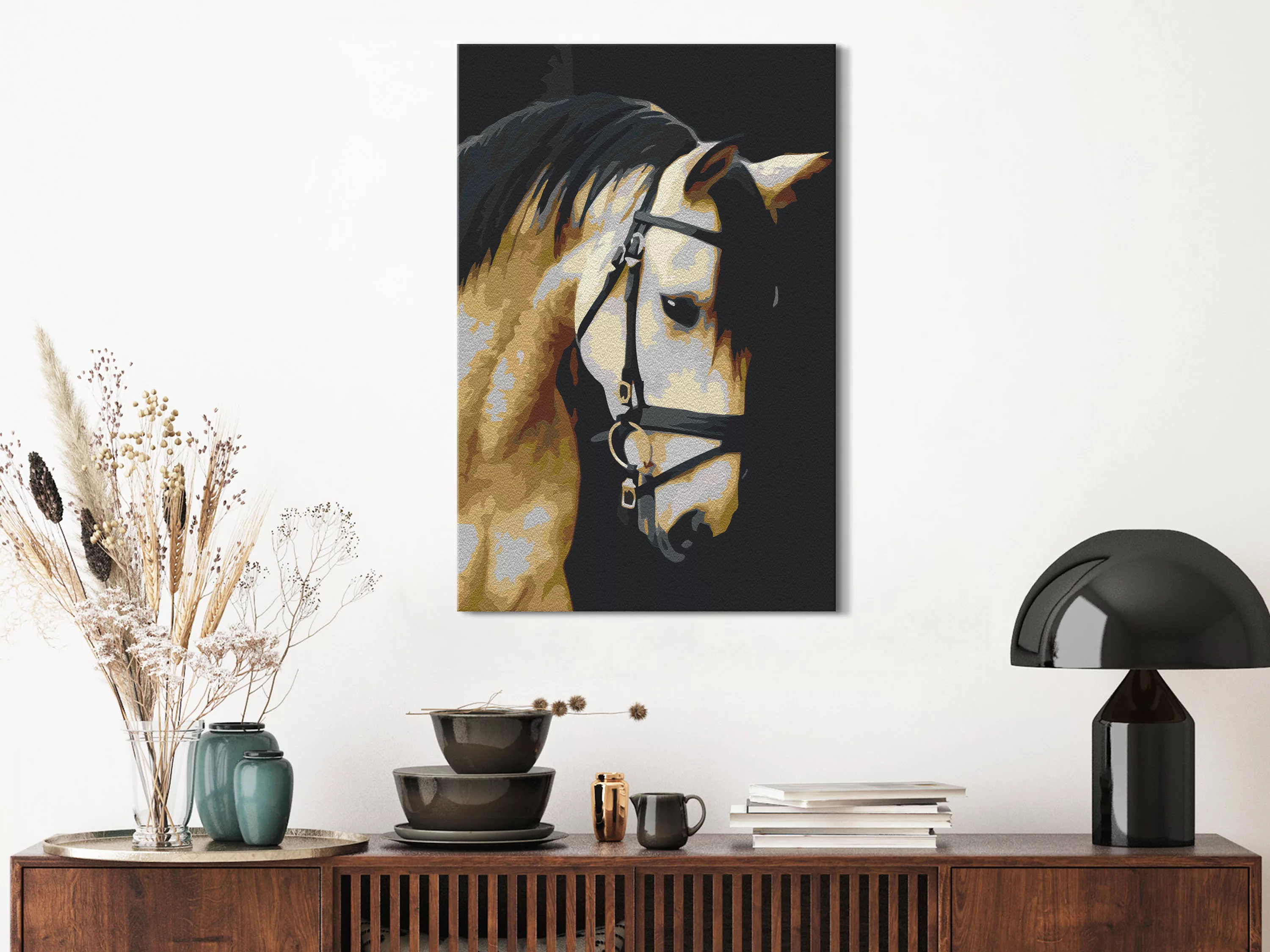 Malen Nach Zahlen - Horse Portrait günstig online kaufen