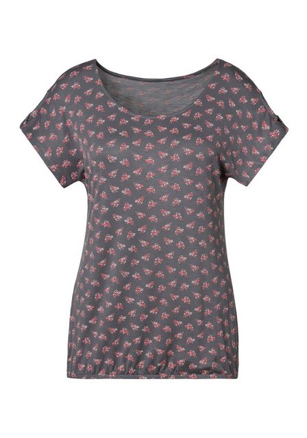 LASCANA T-Shirt mit kleinem Cut-Out am Ärmel (2er-Pack) aus weichem Viskose günstig online kaufen