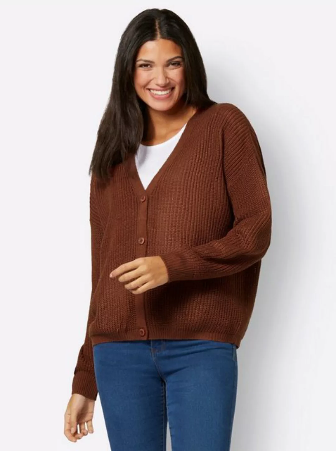 Sieh an! Strickjacke Strickjacke günstig online kaufen