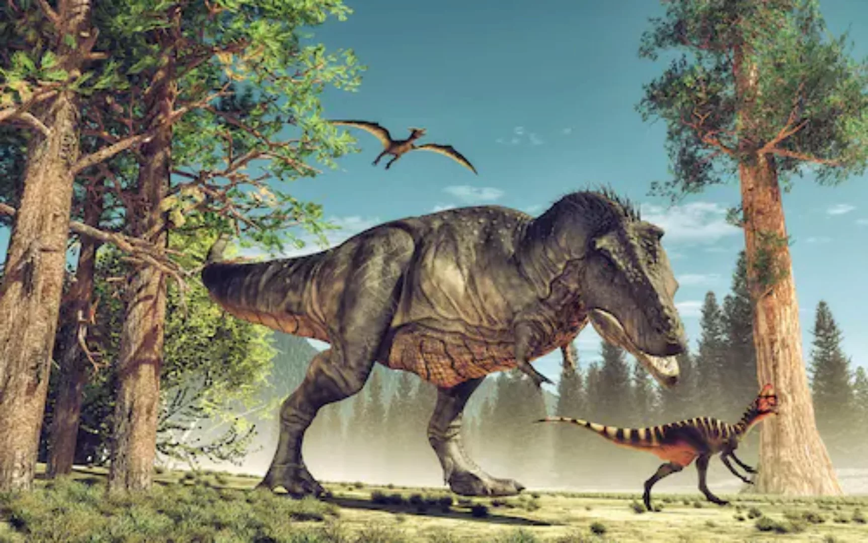 Papermoon Fototapete »Dinosaurier« günstig online kaufen