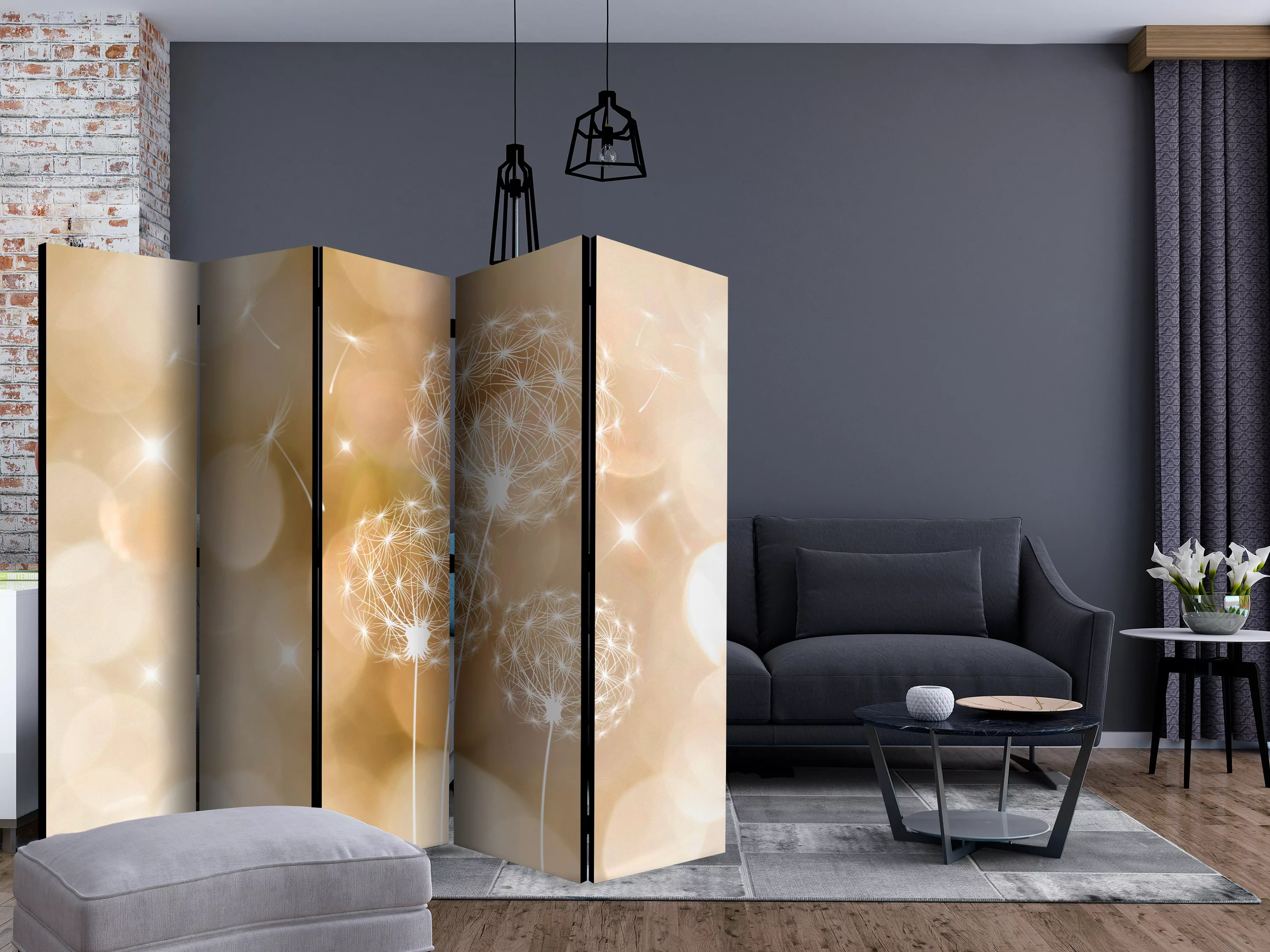 5-teiliges Paravent - Touch Of Summer Ii [room Dividers] günstig online kaufen