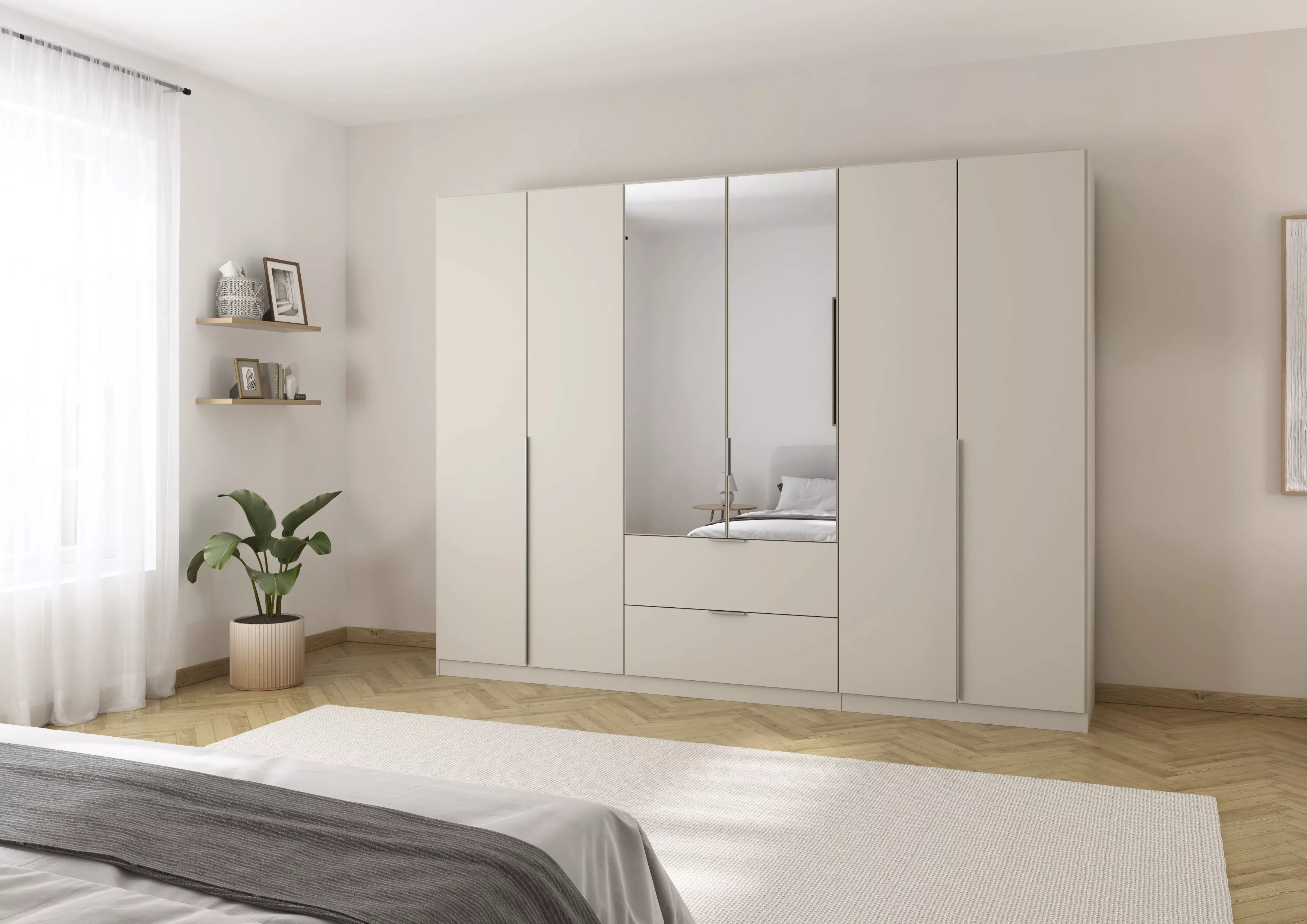 rauch Drehtürenschrank "Kleiderschrank Schrank Garderobe AGORDO mit Dekor- günstig online kaufen