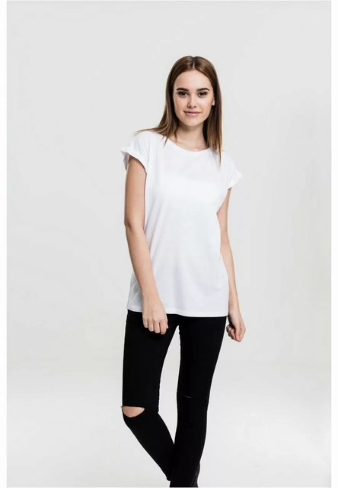 URBAN CLASSICS T-Shirt TB771 - Ladies Extended Shoulder Tee white 3XL günstig online kaufen