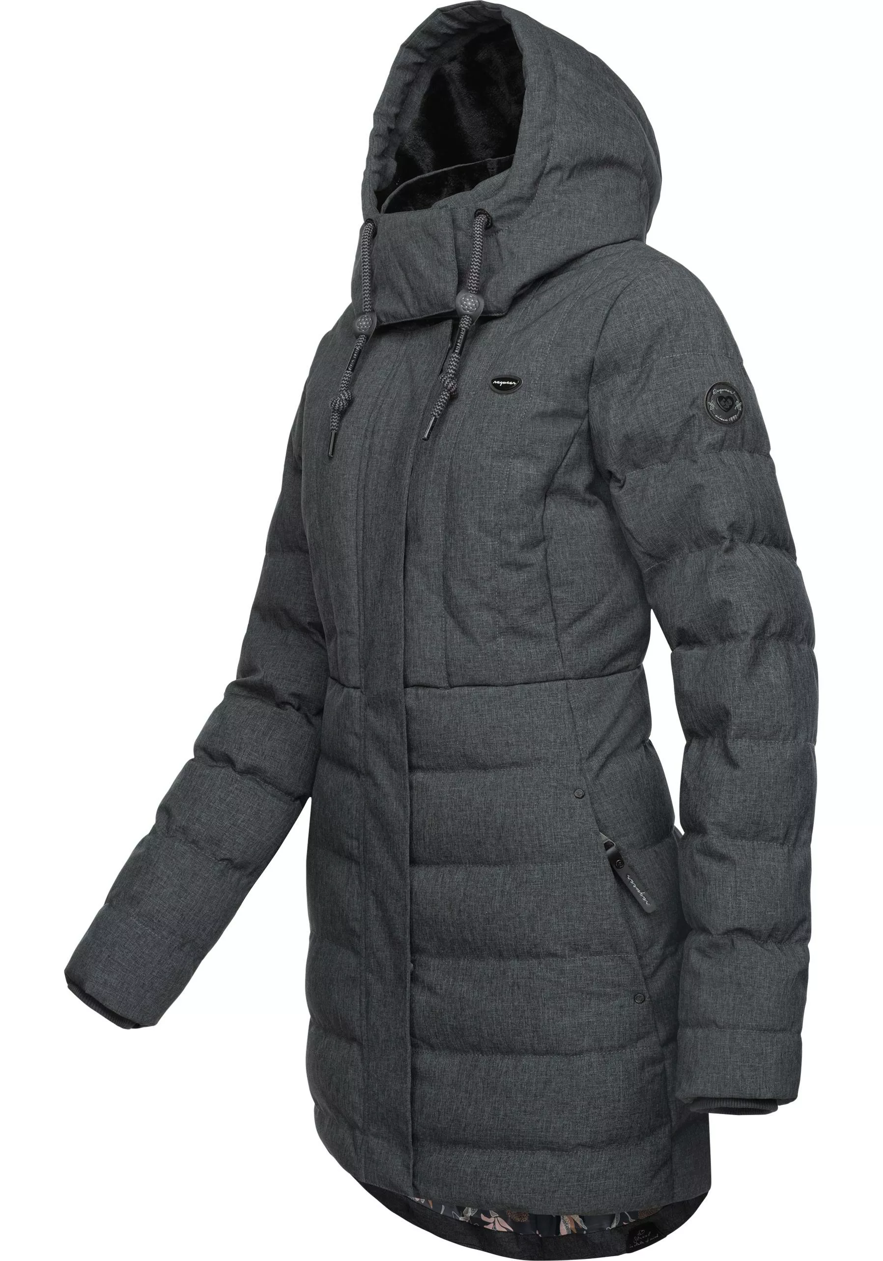 Ragwear Kurzmantel "Ashanta", Wasserdichter Winterparka mit gefütterter Kap günstig online kaufen