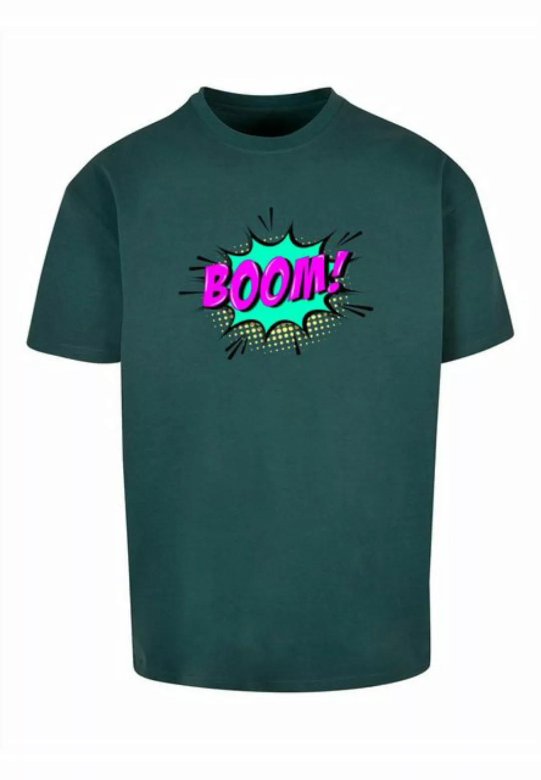 Merchcode T-Shirt Merchcode Herren BOOM Comic Heavy Oversized Tee (1-tlg) günstig online kaufen