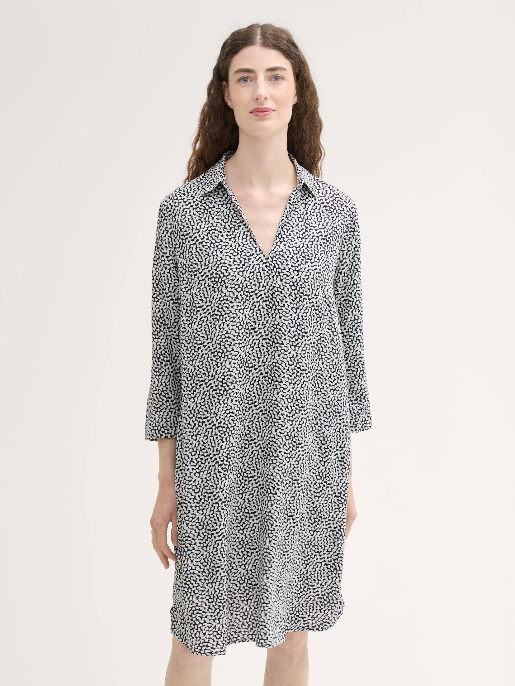 TOM TAILOR Sommerkleid Gemustertes Kleid mit günstig online kaufen