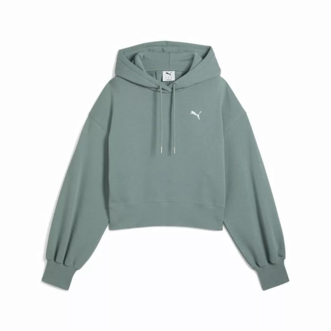 PUMA Hoodie WARDROBE ESS Kurzer Relaxed Fit Hoodie Damen günstig online kaufen