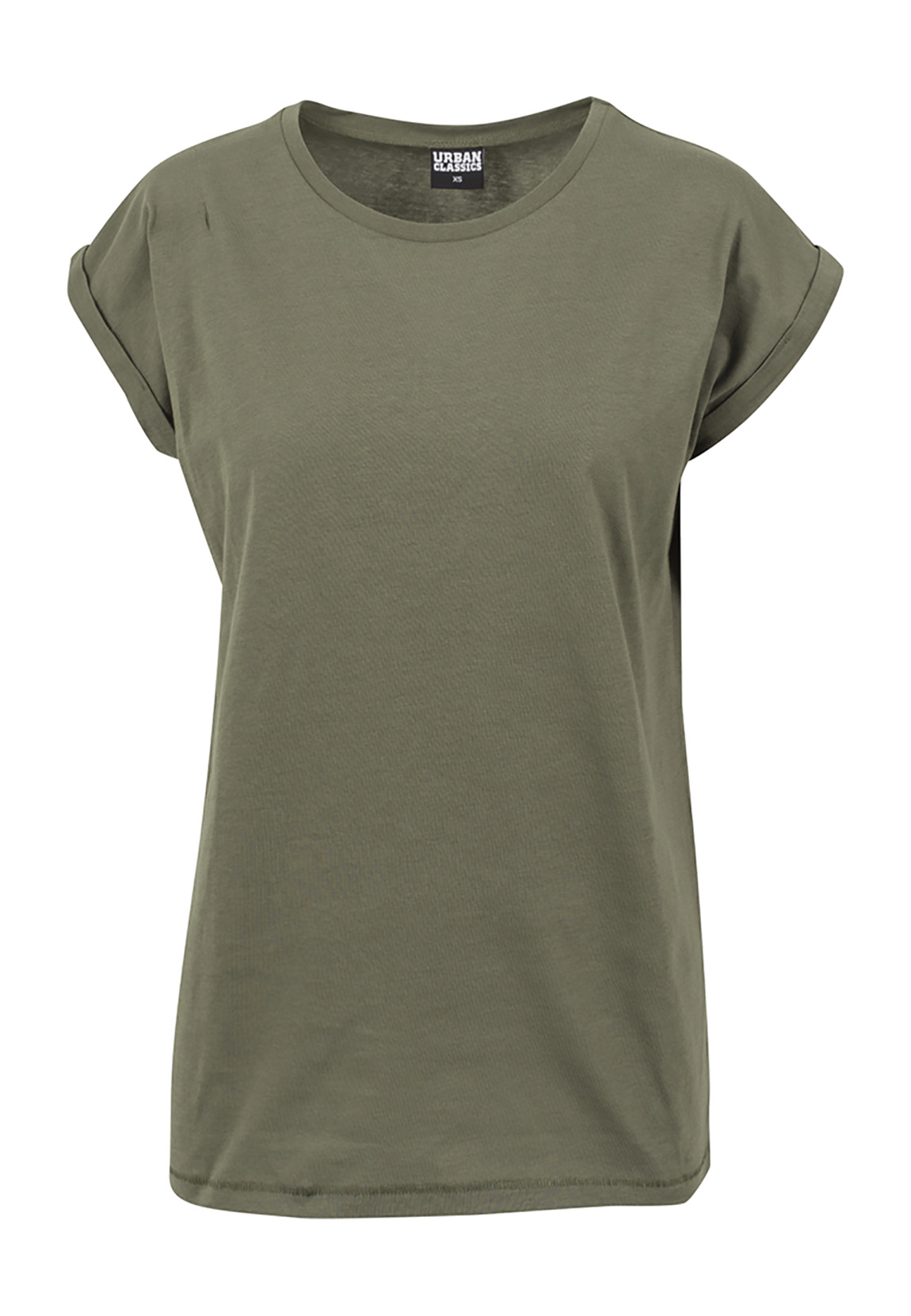 URBAN CLASSICS Kurzarmshirt Urban Classics Damen Ladies Extended Shoulder T günstig online kaufen