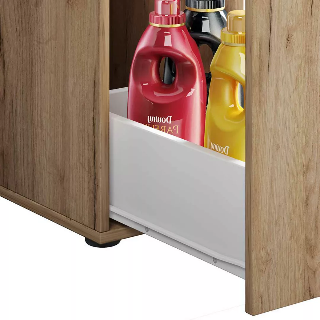 Badschrank Nischenschrank in modernem Design 25 cm breit günstig online kaufen