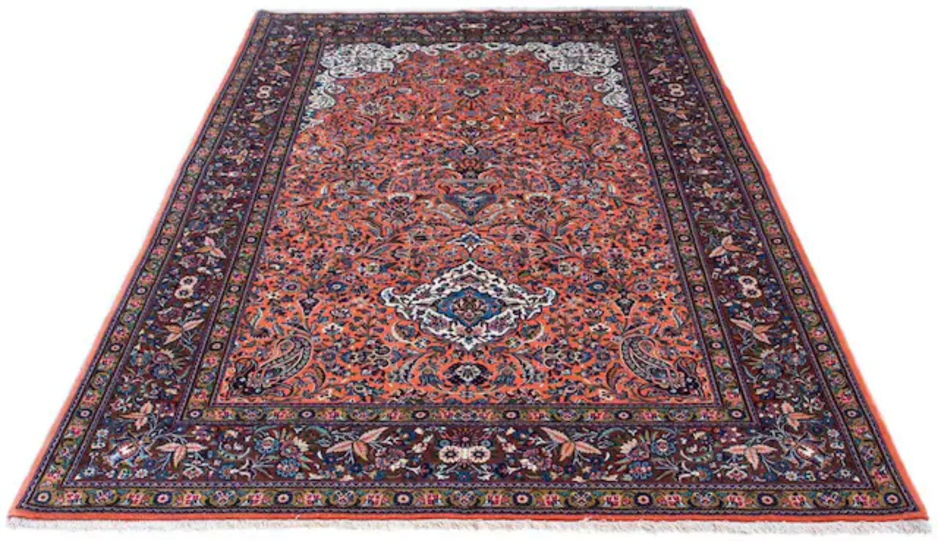 morgenland Orientteppich »Perser - Ghom - 219 x 135 cm - rost«, rechteckig, günstig online kaufen