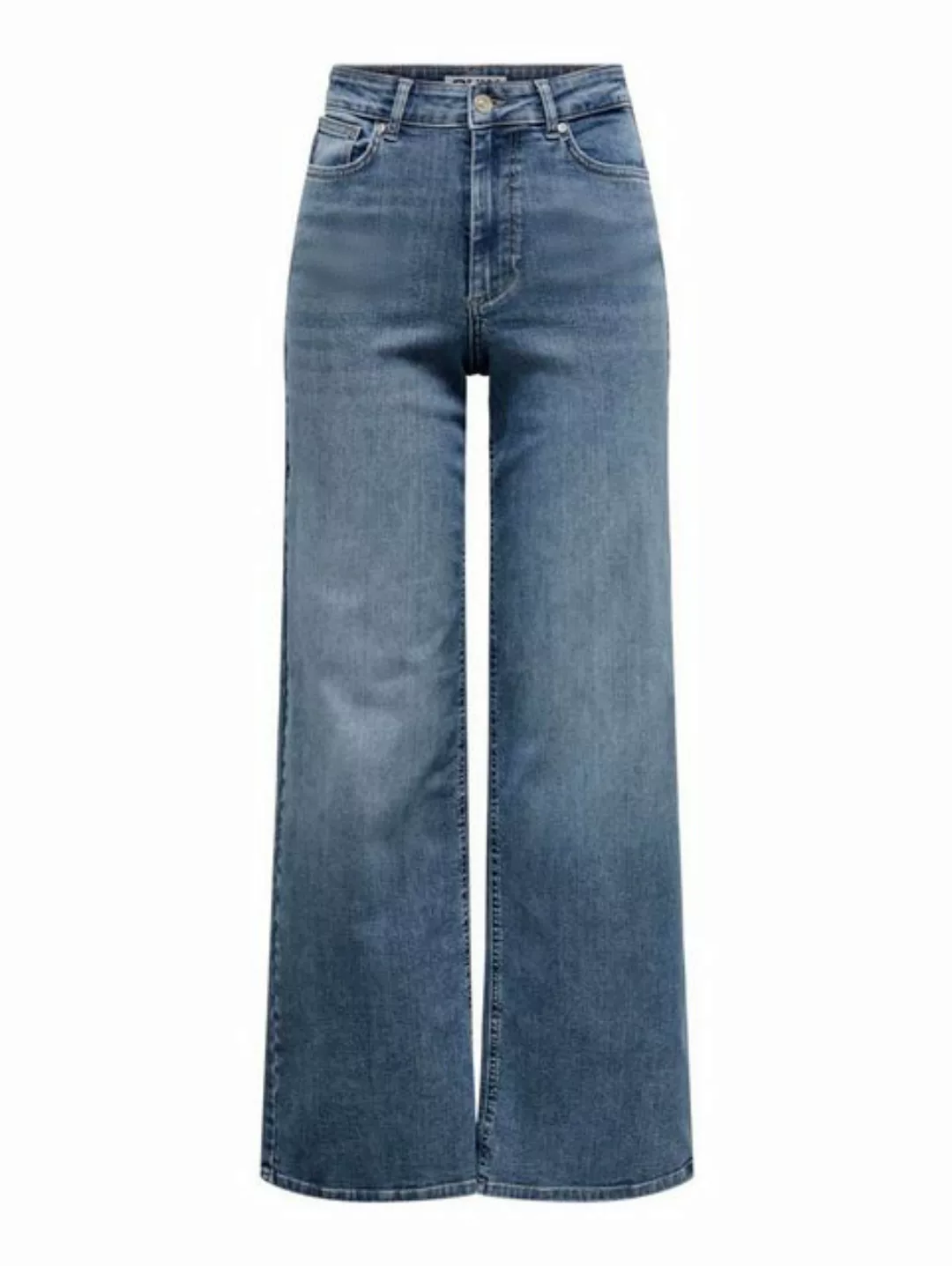 Only Damen Jeans ONLMADISON BLUSH HW WIDE TAI853 Blau -Special Blue Grey De günstig online kaufen