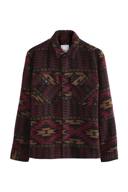 Next Hemdjacke Gemusterte Hemdjacke im Navajo-Stil (1-St) günstig online kaufen