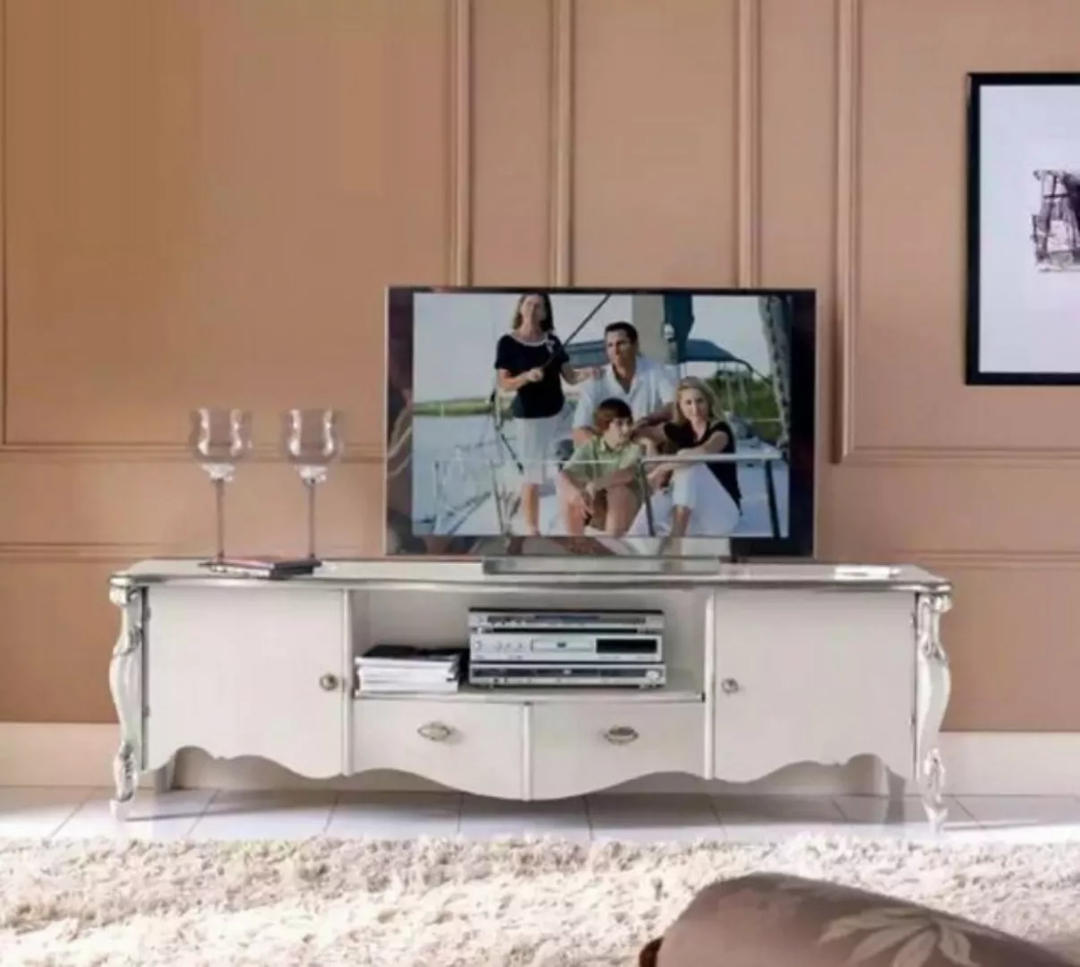 JVmoebel TV-Schrank Designer rtv tv Kommode Side Low Board Schrank Wohn Zim günstig online kaufen
