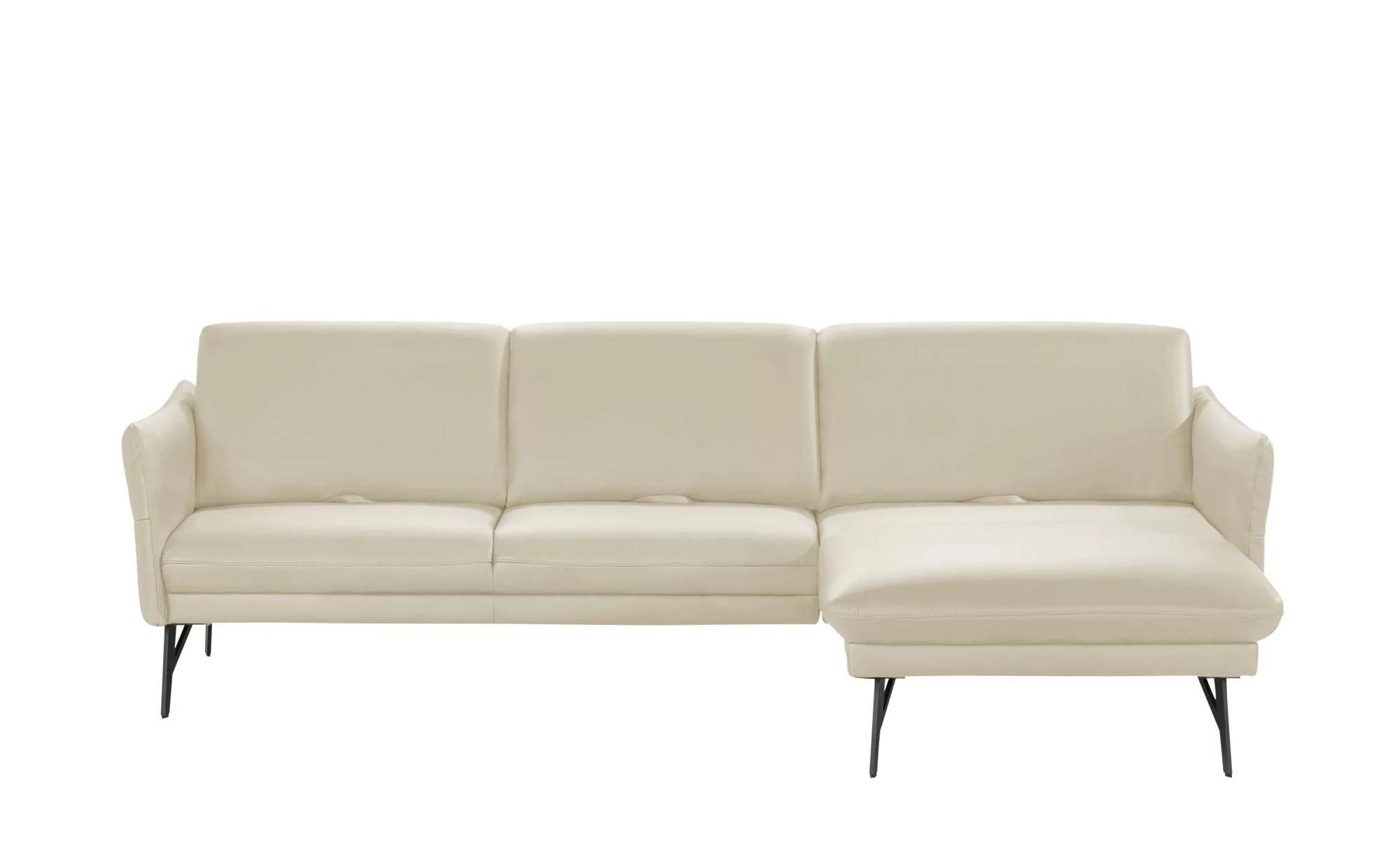 himolla Ecksofa Leder  1928 - beige - 83 cm - Polstermöbel > Sofas > Ecksof günstig online kaufen