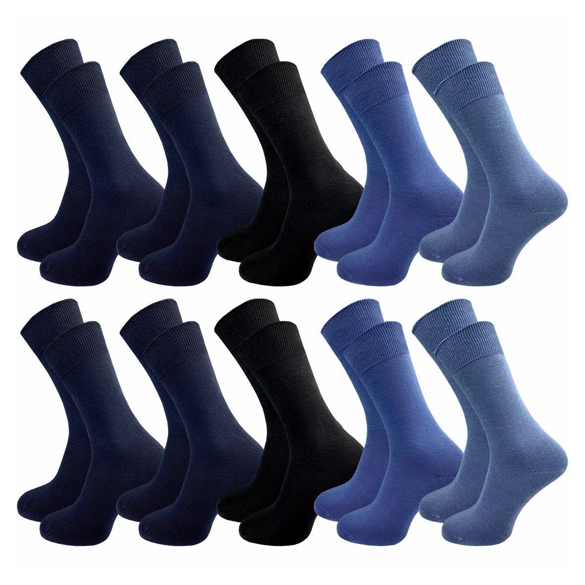 GAWILO Basicsocken aus 100% Baumwolle für günstig online kaufen