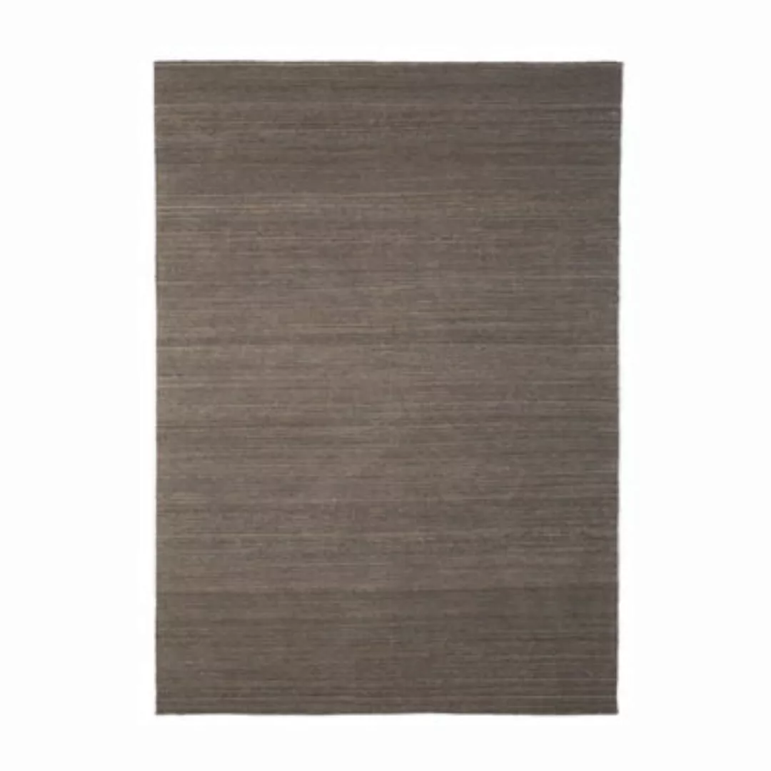 Teppich Nomad textil grau / 200 x 300 cm - Kelim 100% Wolle - Ethnicraft - günstig online kaufen