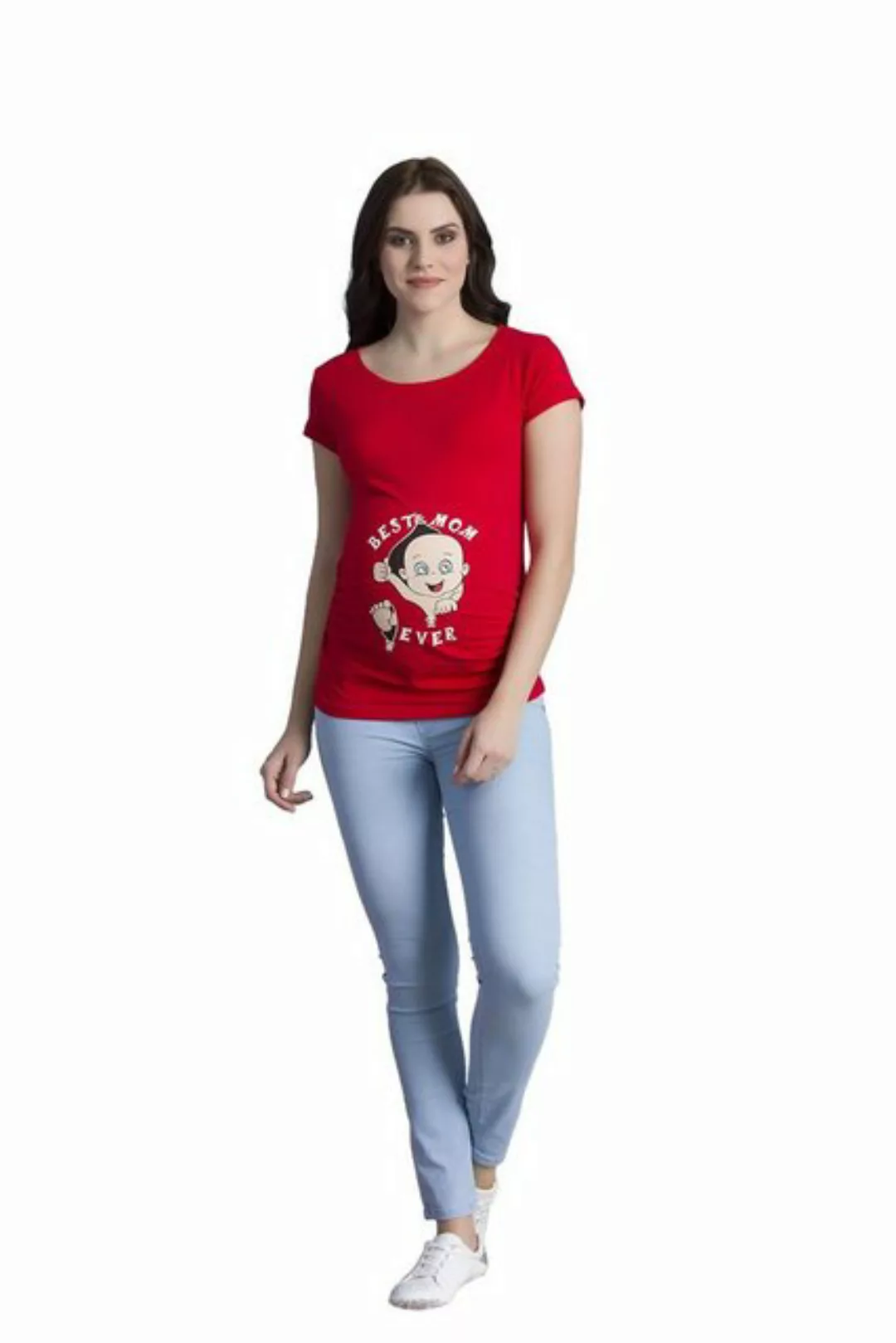 M.M.C. Umstandsshirt Best Mom Ever mit Motiv günstig online kaufen