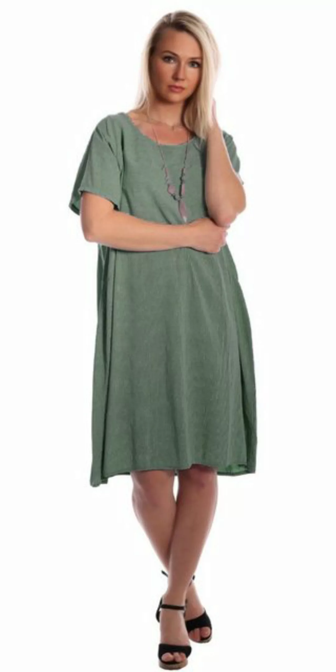 Charis Moda Shirtkleid Sommerkleid gestreift Halbarm günstig online kaufen