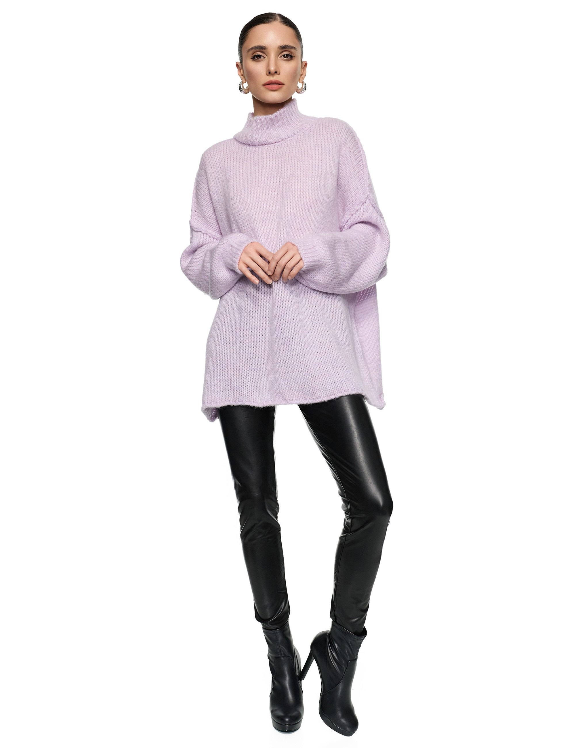 Worldclassca Longpullover WORLDCLASSCA Damen Oversize Strickpulllover günstig online kaufen