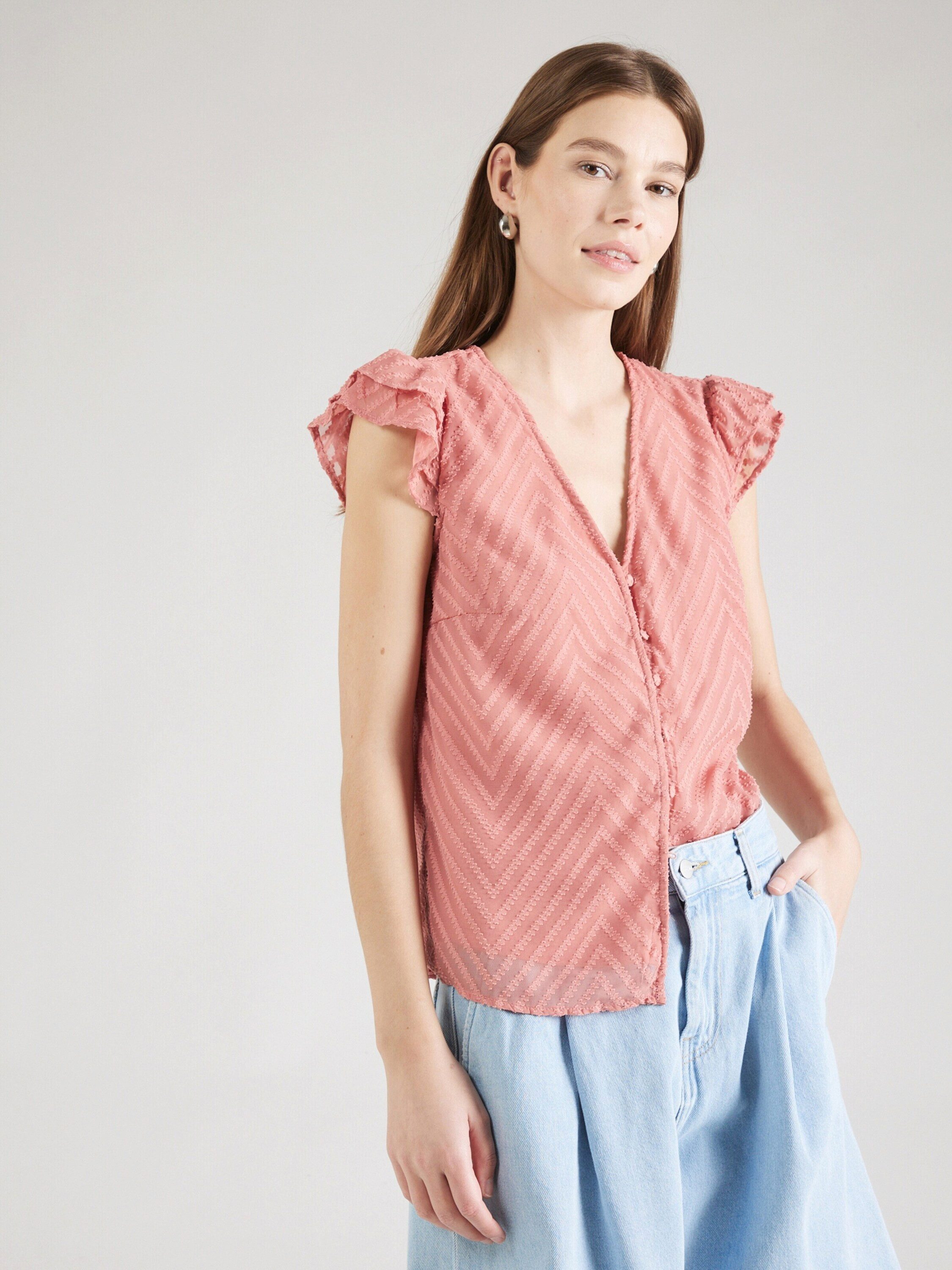 Vila Funktionsbluse Michelle (1-tlg) Volant günstig online kaufen