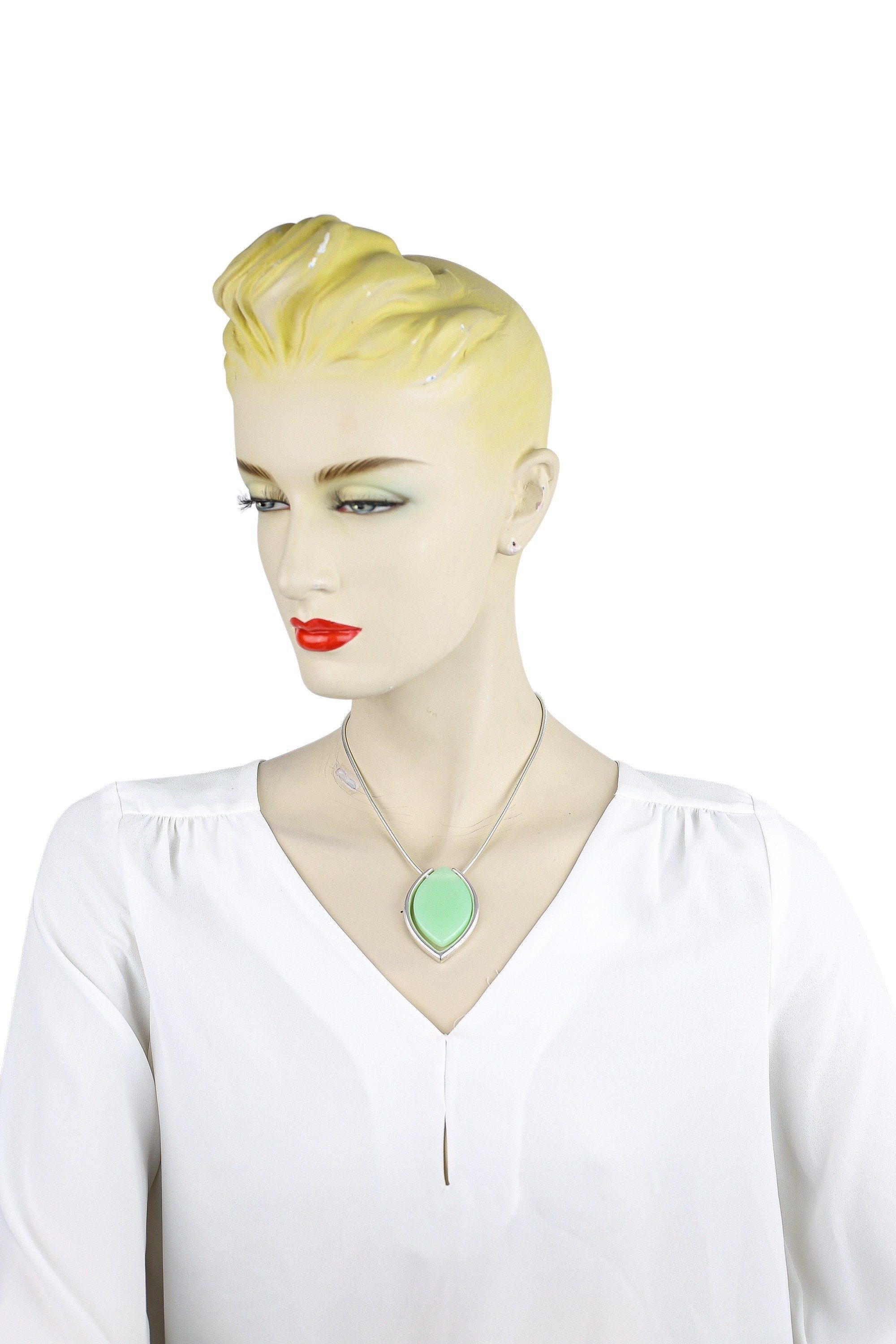 COLLEZIONE ALESSANDRO Kette mit Anhänger "Celeste", mit spitzem ovalem Anhä günstig online kaufen
