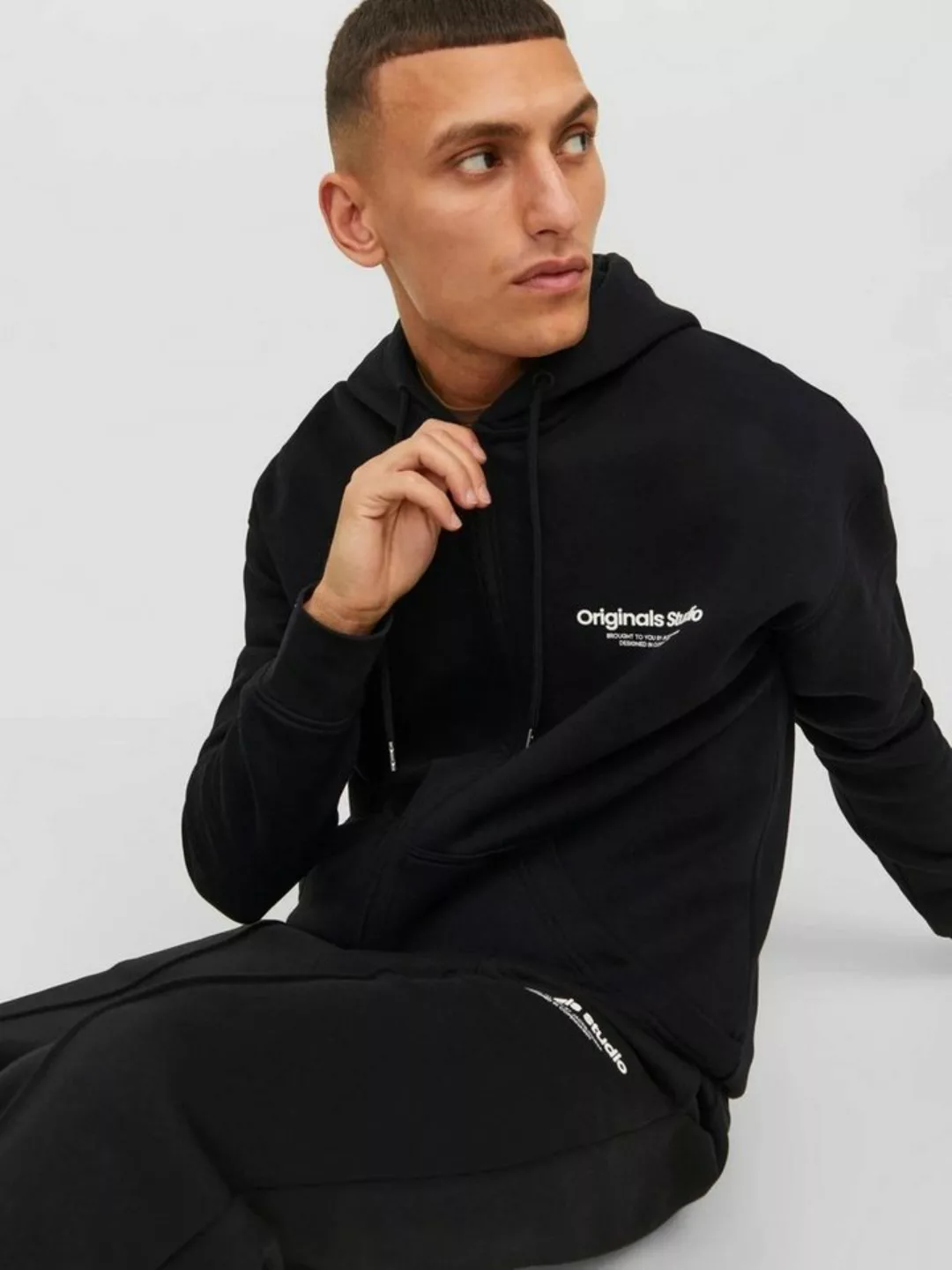 Jack & Jones Longsweatshirt JORVESTERBRO SWEAT ZIP HOOD günstig online kaufen