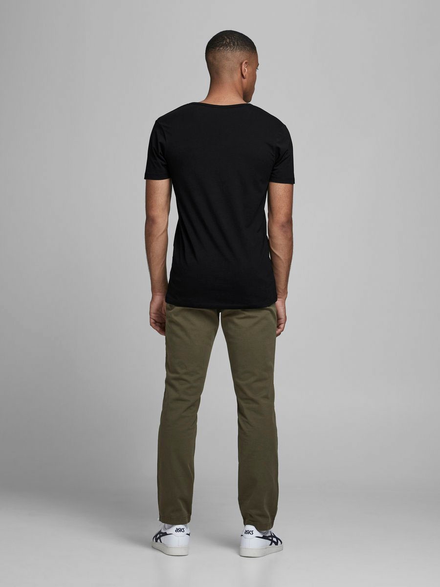 Jack & Jones Herren V-Neck T-Shirt Basic günstig online kaufen