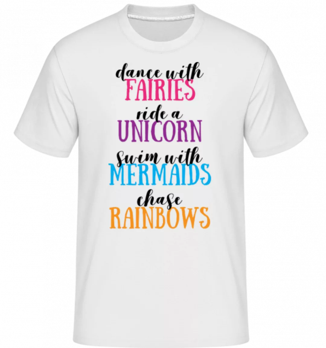 Fairies Unicorns Mermaids · Shirtinator Männer T-Shirt günstig online kaufen