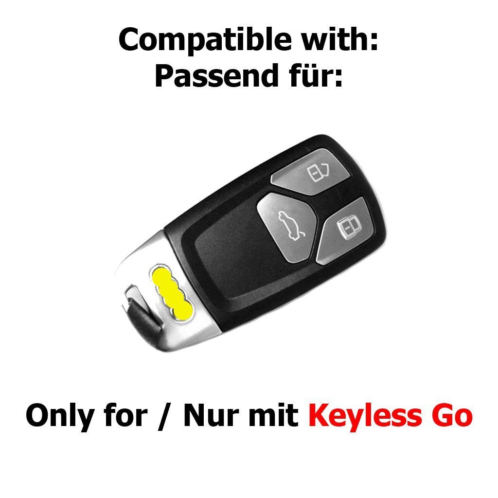 mt-key Schlüsseltasche Autoschlüssel Softcase Silikon Schutzhülle günstig online kaufen