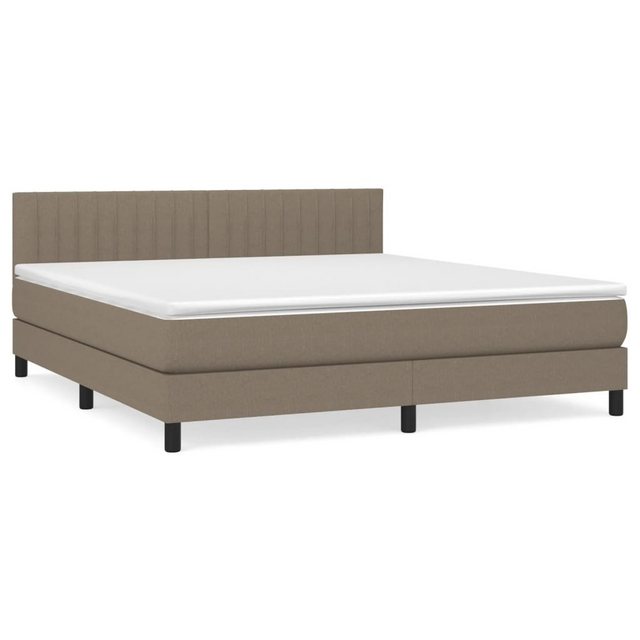 vidaXL Boxspringbett Bett Boxspringbett mit Matratze und LED Stoff (180 x 2 günstig online kaufen