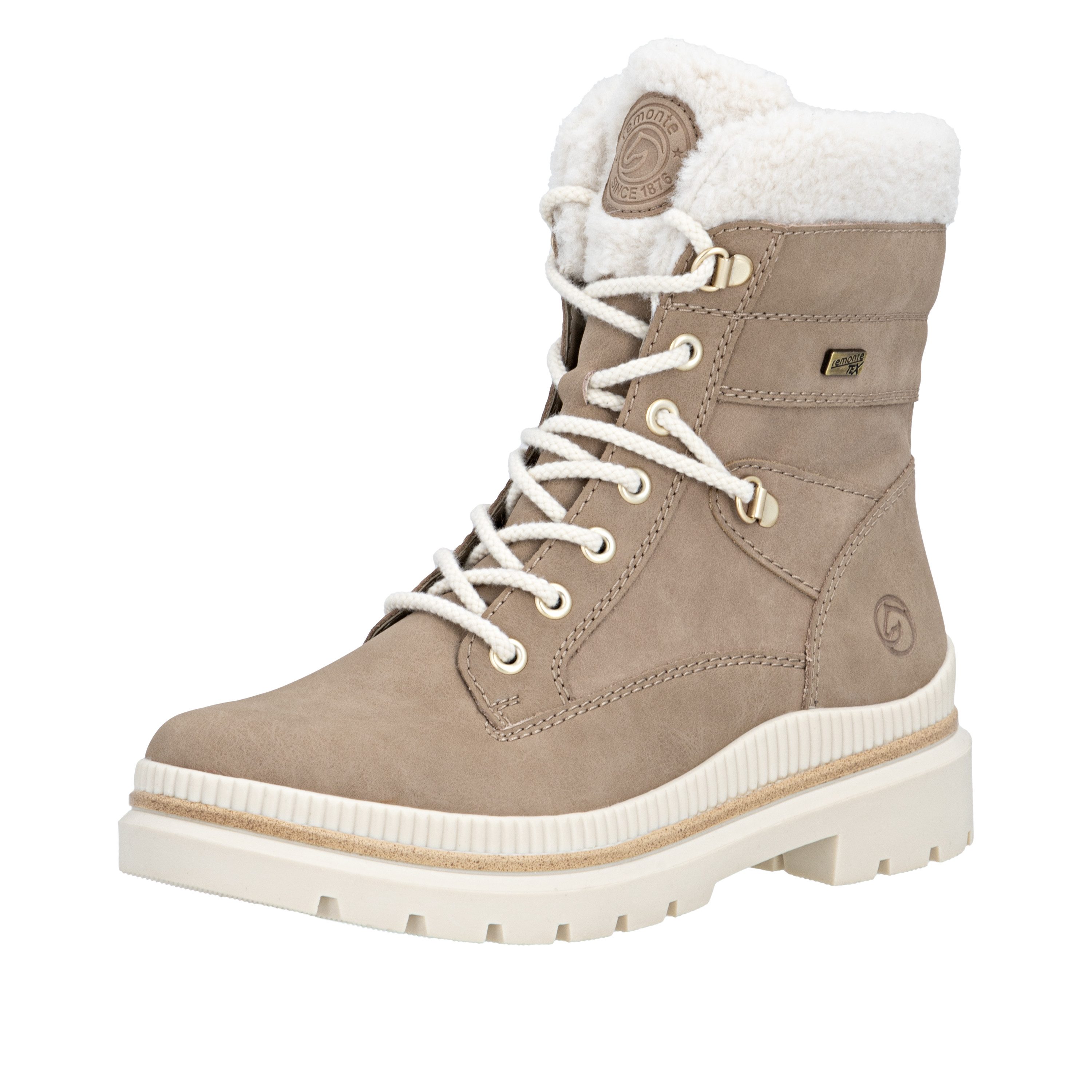 Remonte FIBER-GRIP Winterboots Schnürstiefelette, Profilsohle, mit günstig online kaufen
