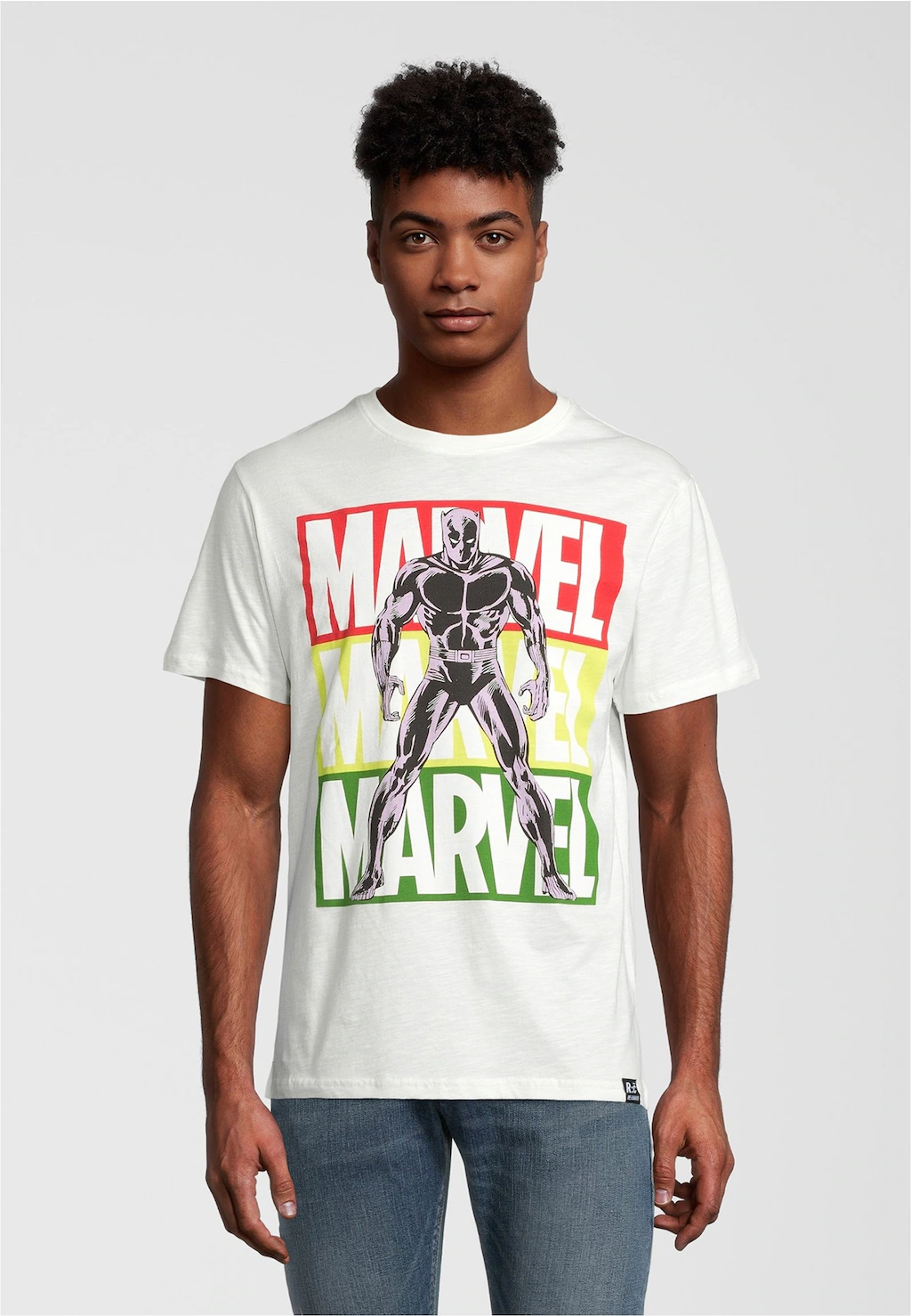 Recovered T-Shirt "Marvel Black Panther", mit coolem Marvel-Print günstig online kaufen