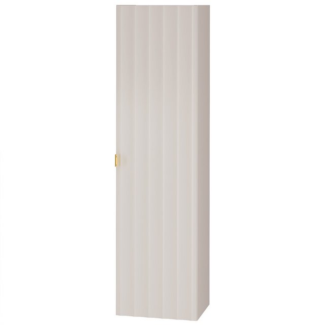 Lomadox Hochschrank AVOLA-140 Badezimmerschrank Hochkommode Gäste WC 34,5 c günstig online kaufen