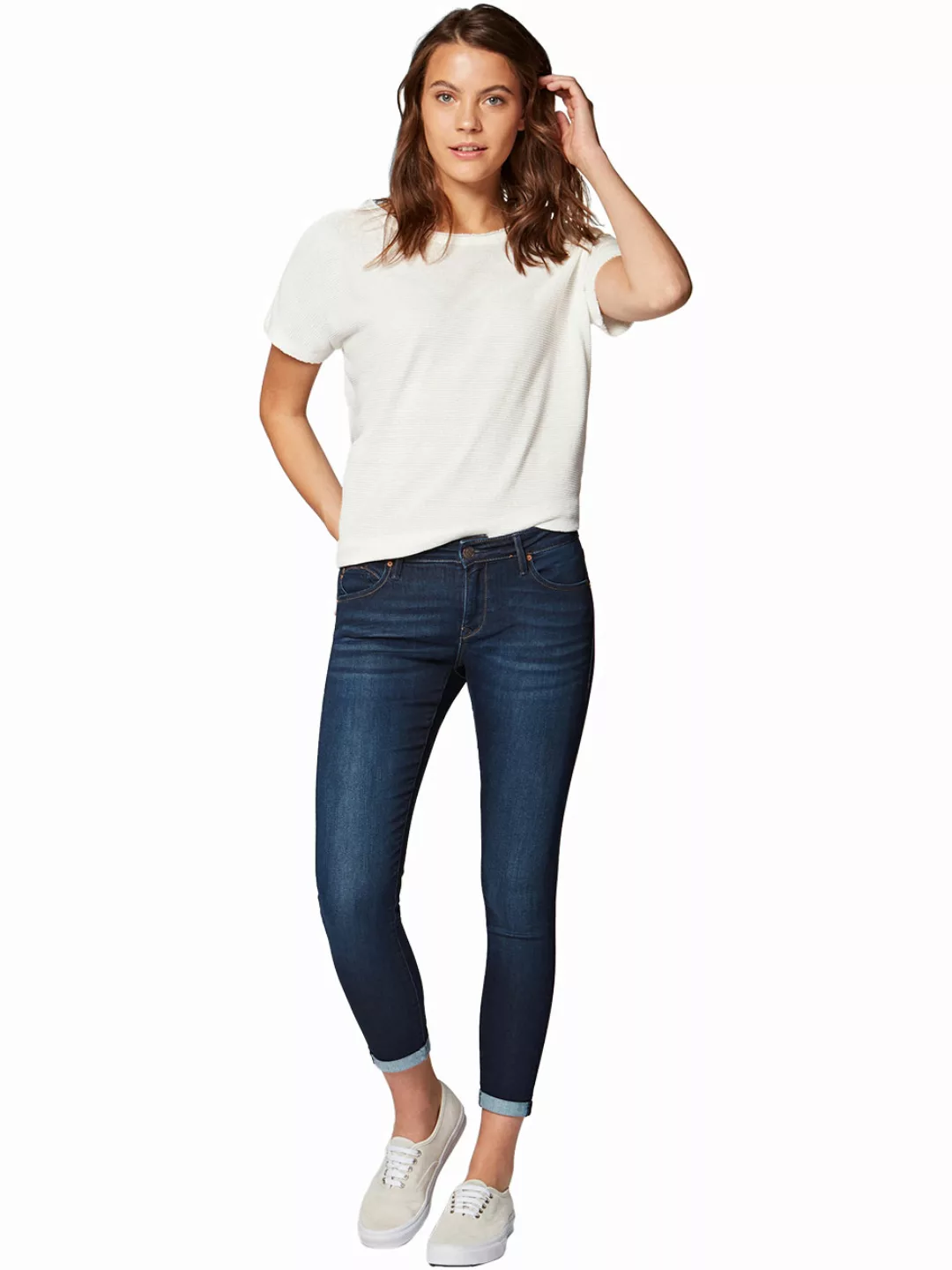 Mavi Skinny-fit-Jeans Super Skinny Fit Ankle Jeans Denim Stretch Hose LEXY günstig online kaufen