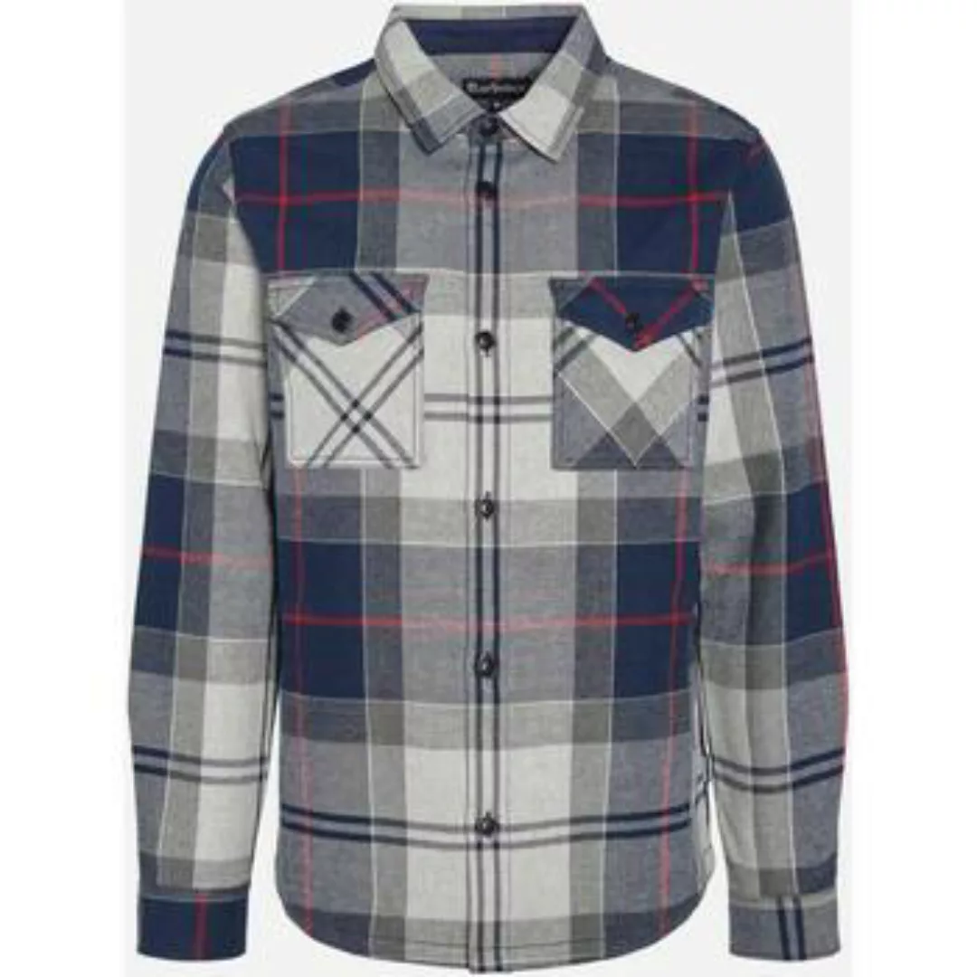 Barbour  Hemdbluse Cannich tailored tartan overshirt -blue granite tartan günstig online kaufen