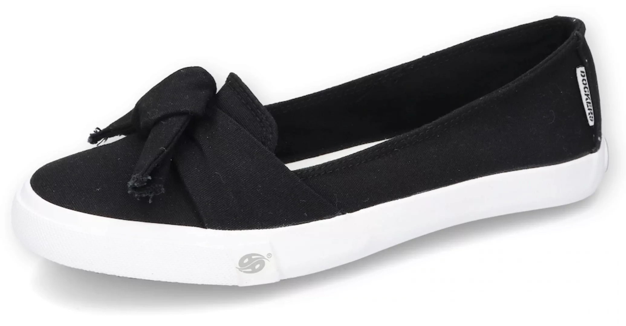 Dockers by Gerli Sneaker Ballerinas, Freizeitschuh mit auffälliger Schleife günstig online kaufen