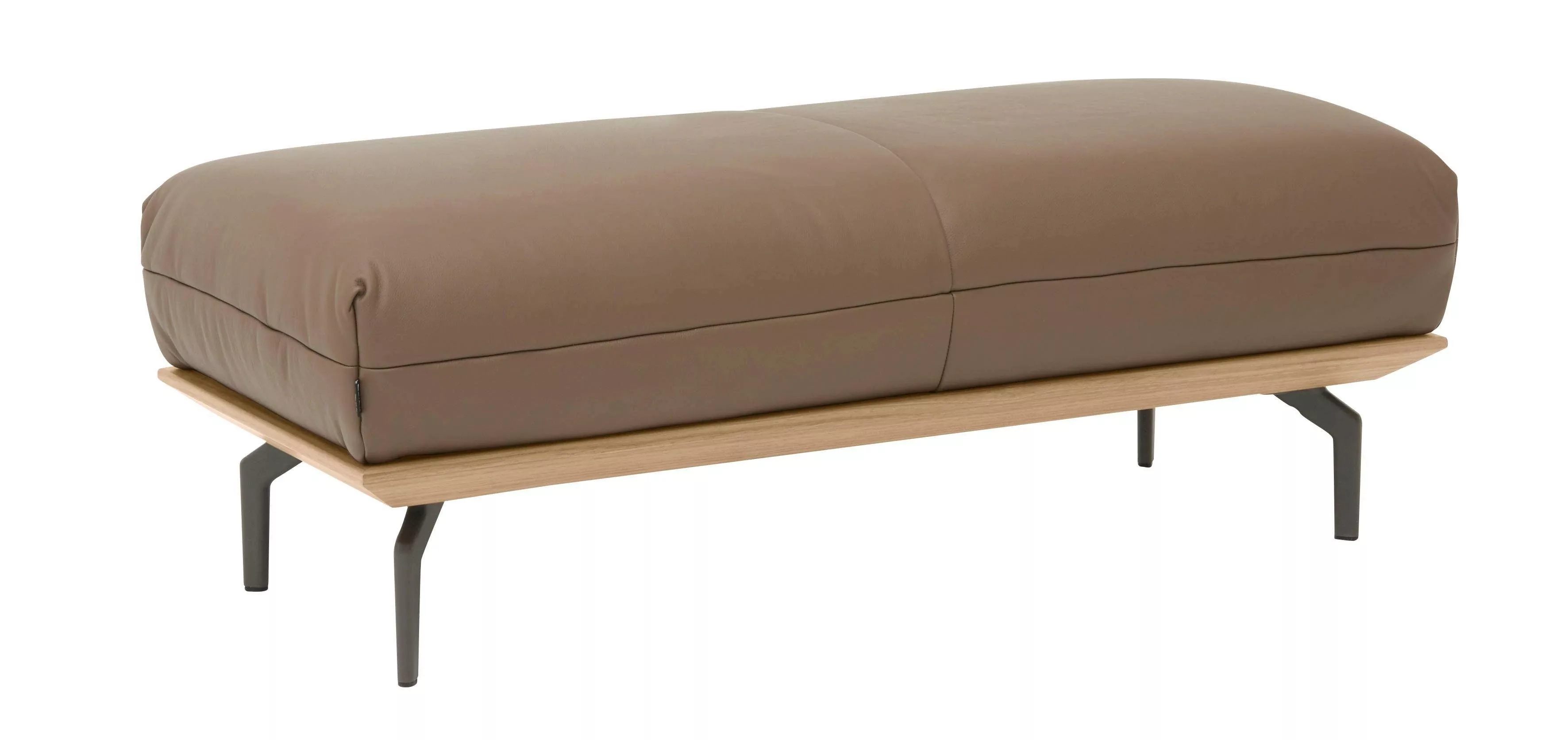 hülsta sofa Polsterhocker »hs.40«, in 2 Bezugsqualitäten, Holzrahmen in Eic günstig online kaufen