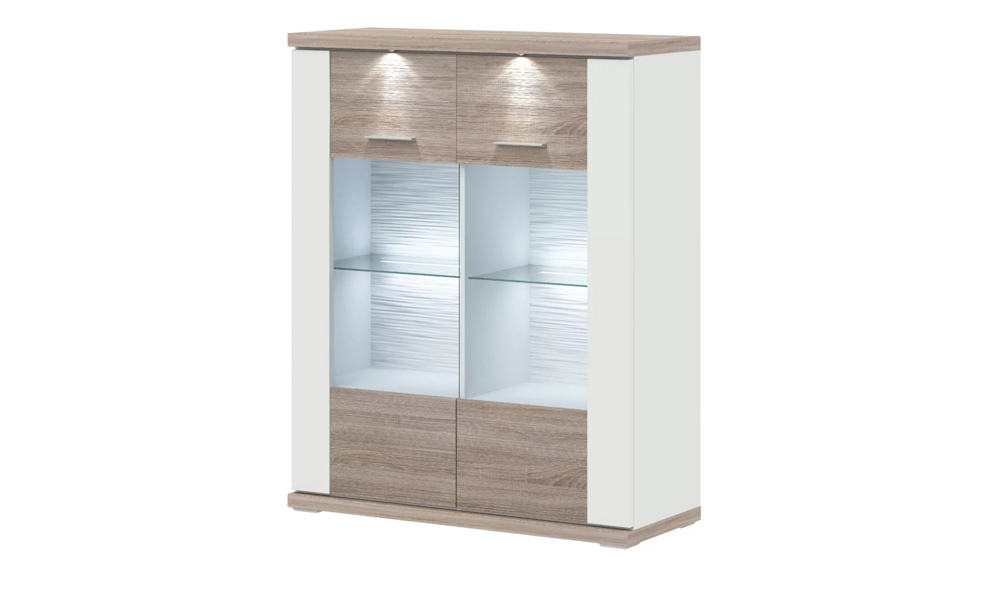 uno Highboard   Titan ¦ holzfarben ¦ Maße (cm): B: 106 H: 131 T: 42 Kommode günstig online kaufen