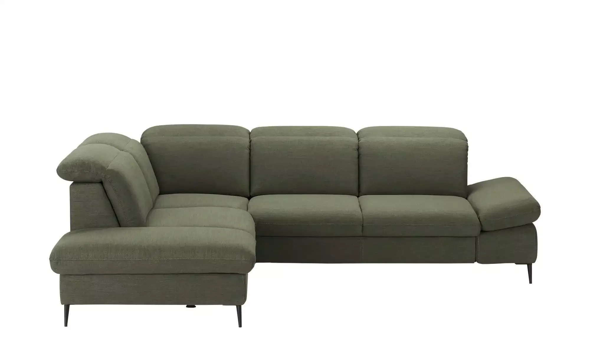 uno Ecksofa  Serra ¦ grün ¦ Maße (cm): B: 268 H: 81 T: 215.0 Polstermöbel > günstig online kaufen