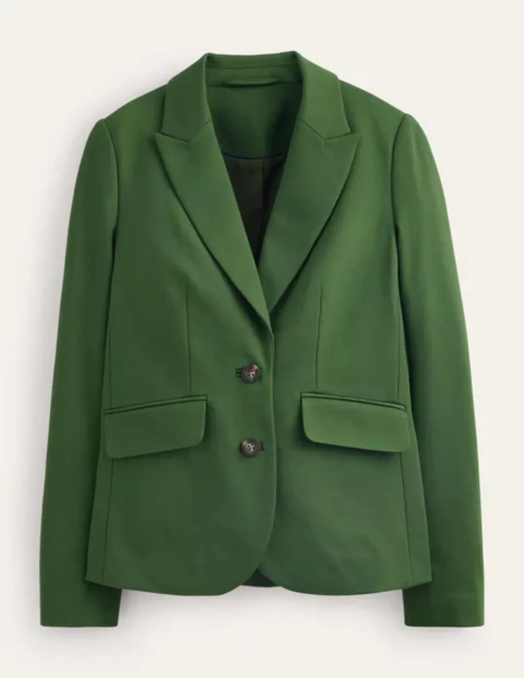 Marylebone Ponte-Blazer Damen Boden, Wintergrün günstig online kaufen